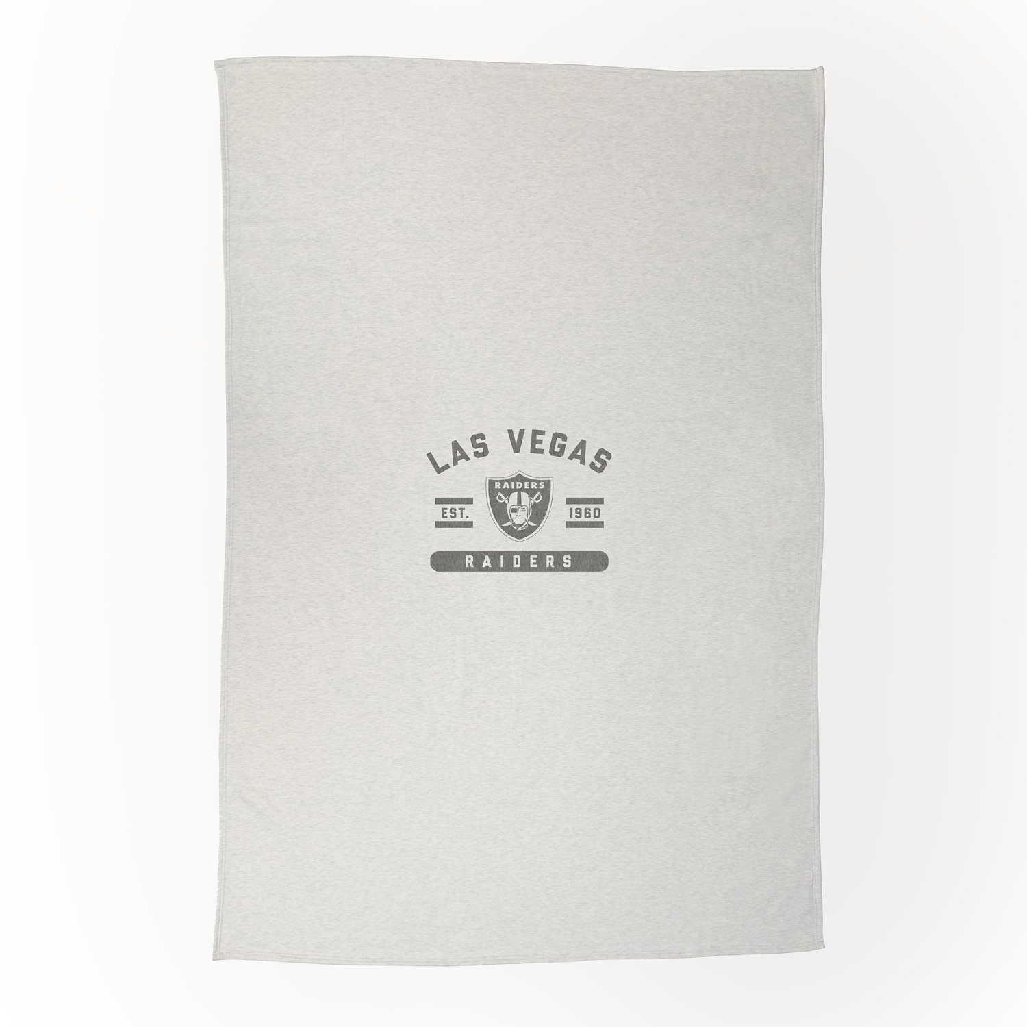 Logo Brands Las Vegas Raiders Sublimated Sweatshirt Blanket                                                                      - view number 2