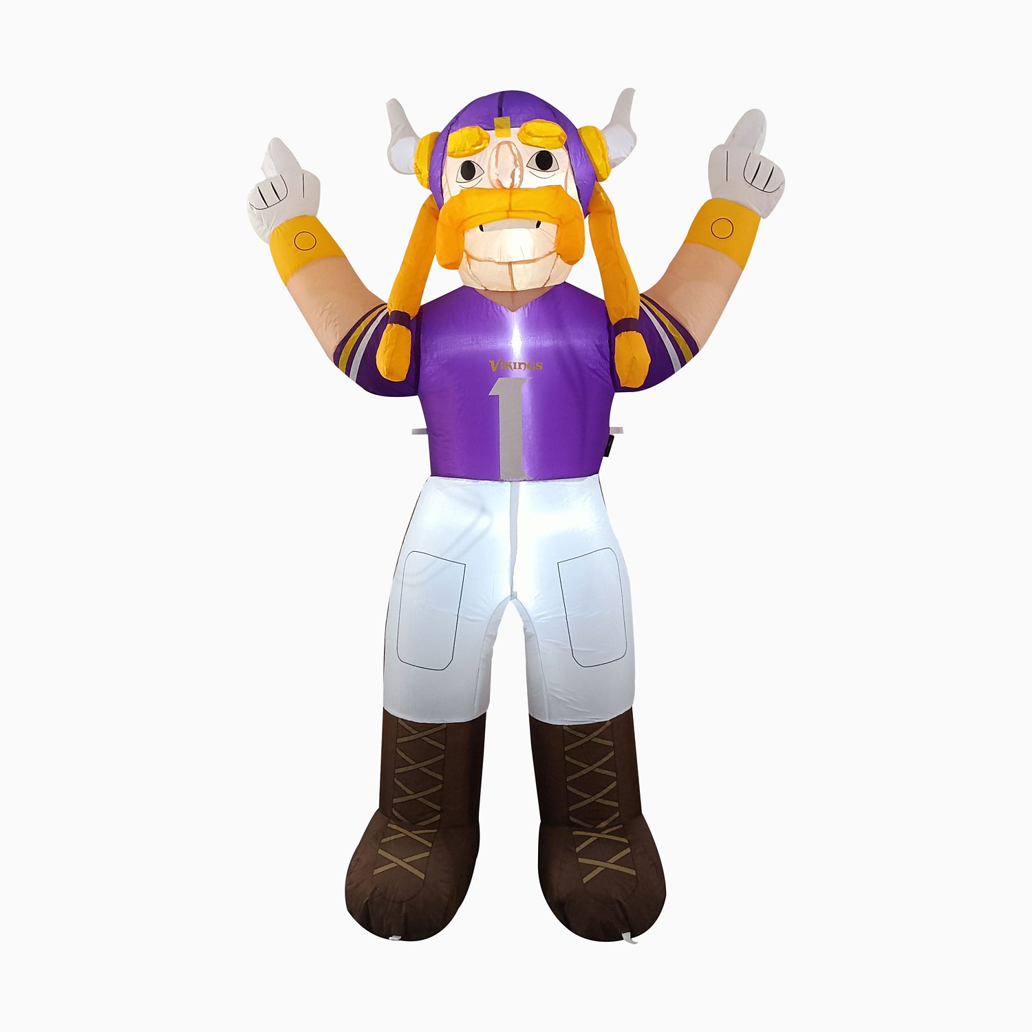Logo Brands Minnesota Vikings 7 ft Yard Inflatable Mascot - view number 2