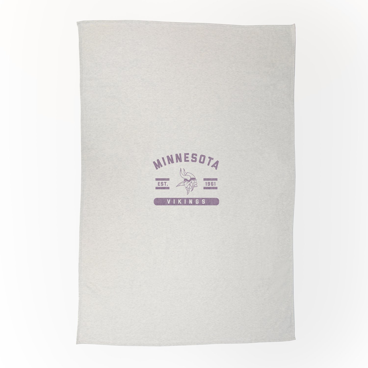 Logo Brands Minnesota Vikings Sublimated Sweatshirt Blanket - view number 2