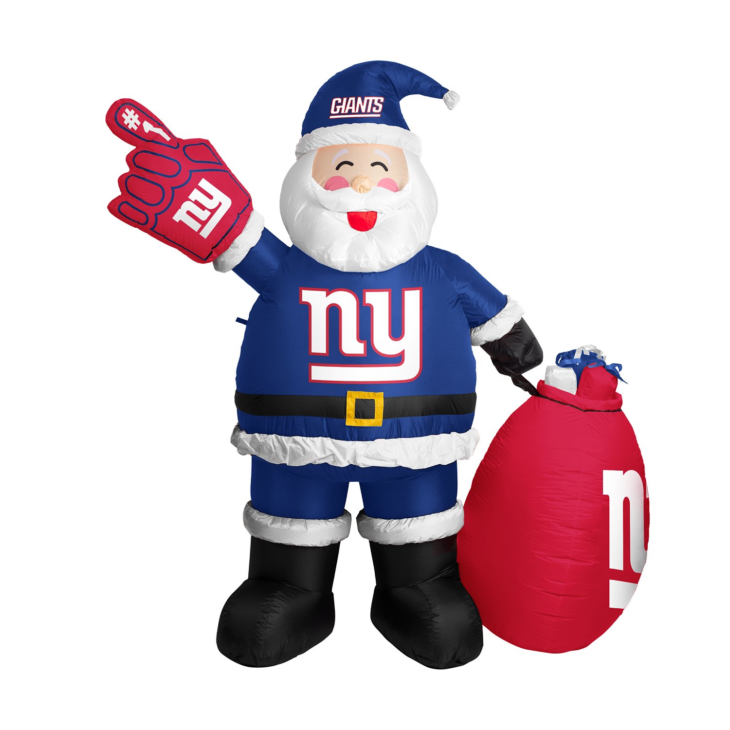 Logo Brands New York Giants 7 ft Inflatable Santa - view number 2