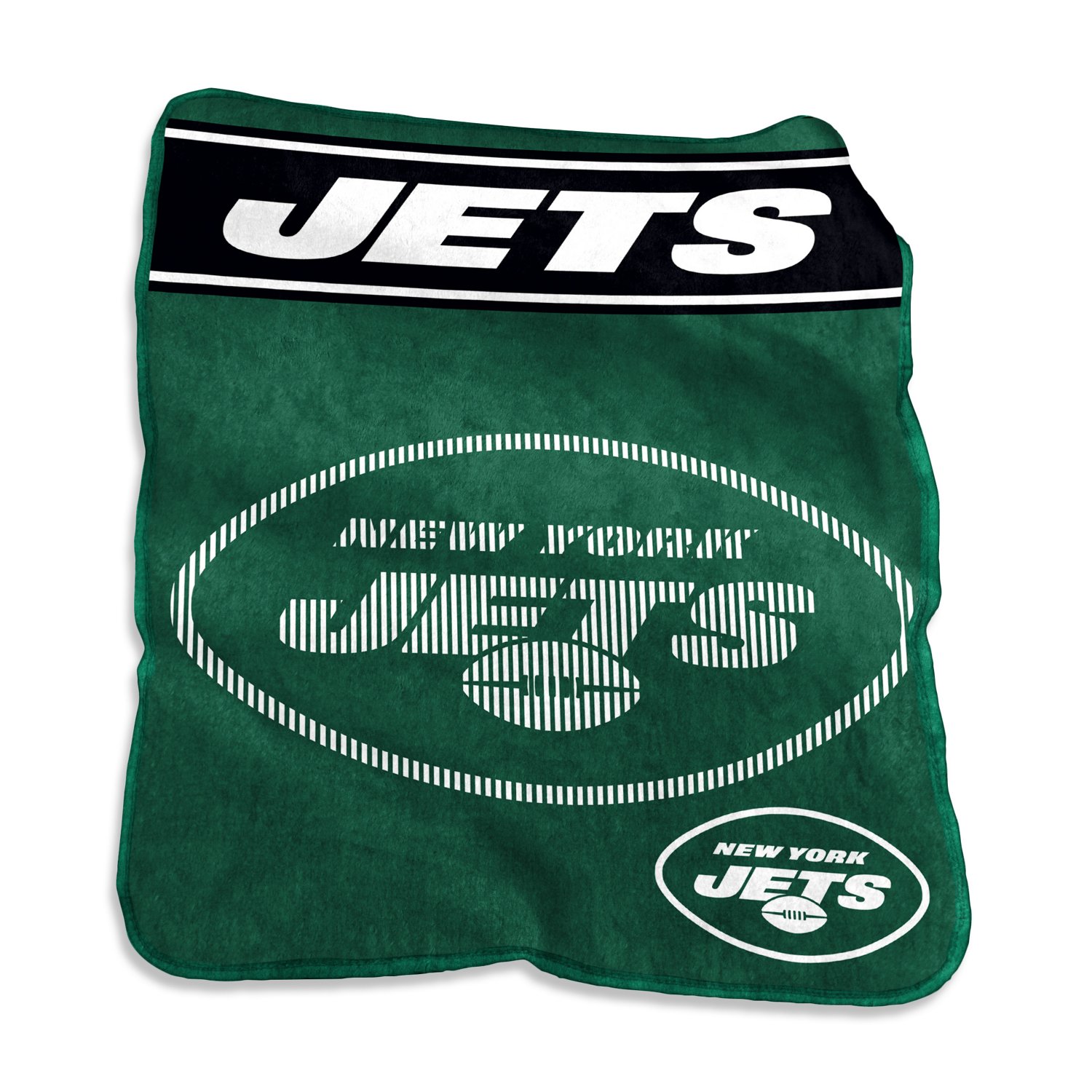 Logo Brands New York Jets 60 in x 80 in Raschel Throw - view number 2