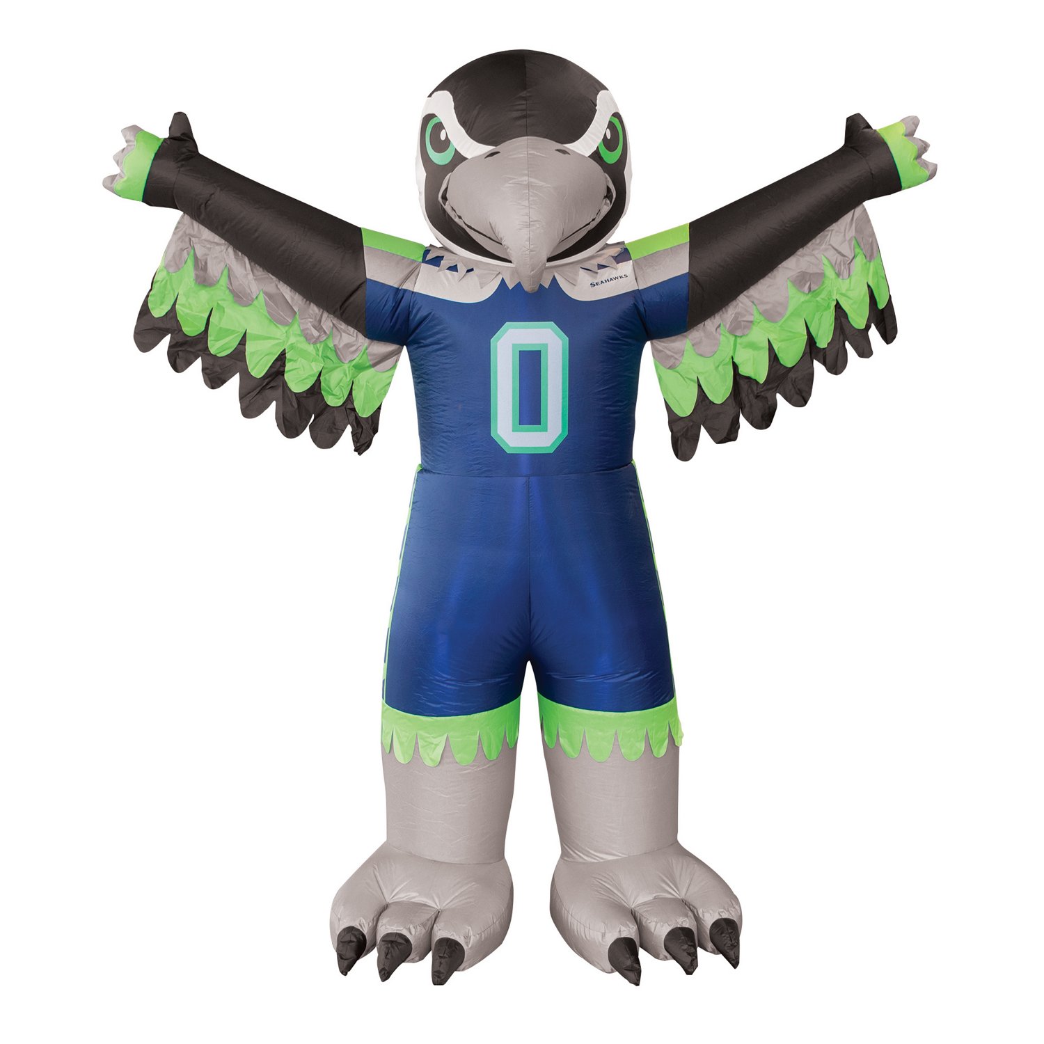 Logo Brands Seattle Seahawks 7 ft Yard Inflatable Mascot - view number 2