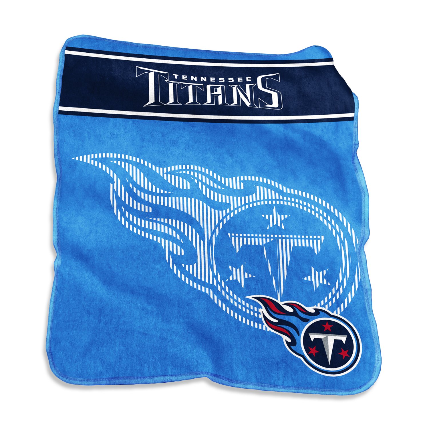 Logo Brands Tennessee Titans 60 in x 80 in Raschel Throw                                                                         - view number 2