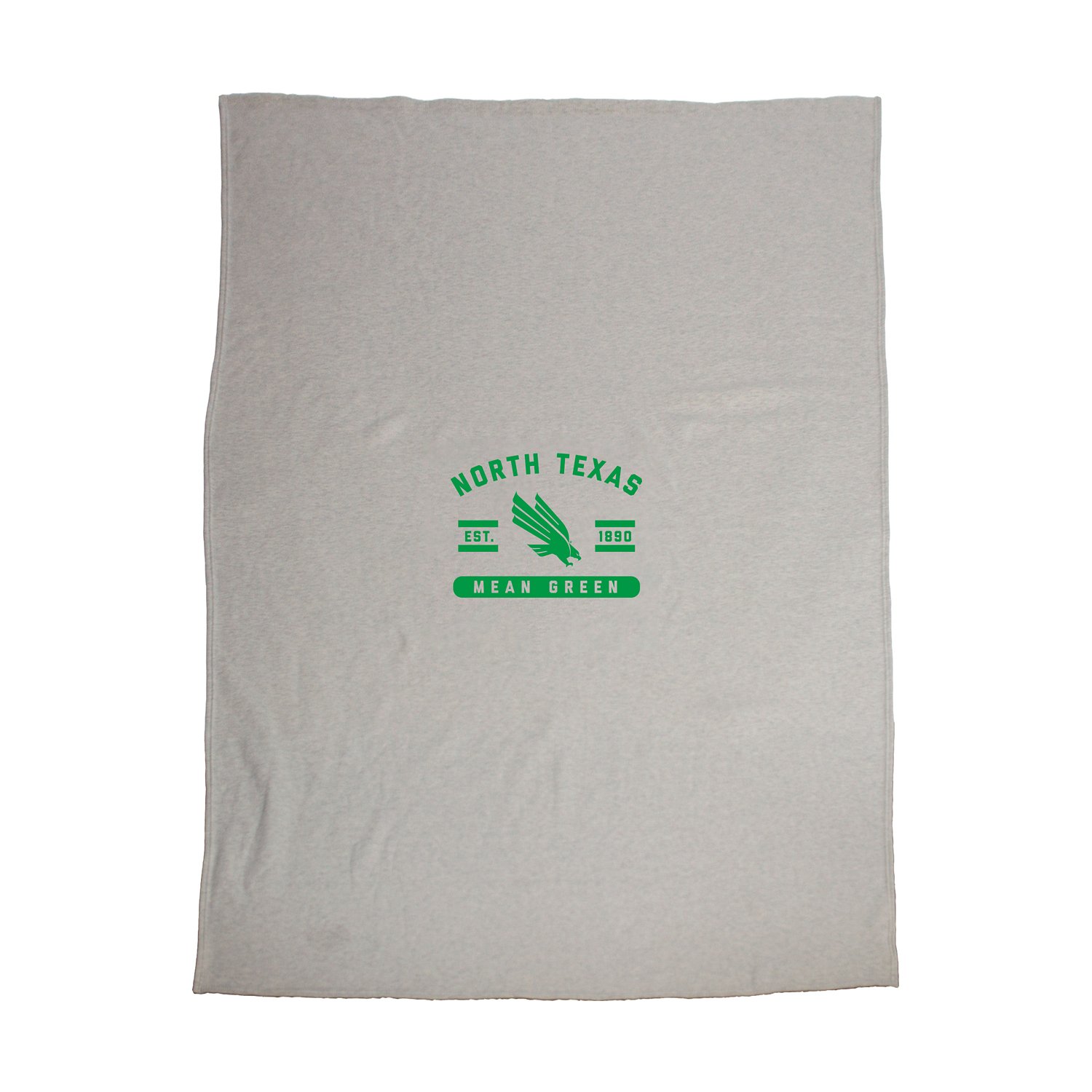 Logo Brands University of North Texas Sublimated Sweater Blanket - view number 2