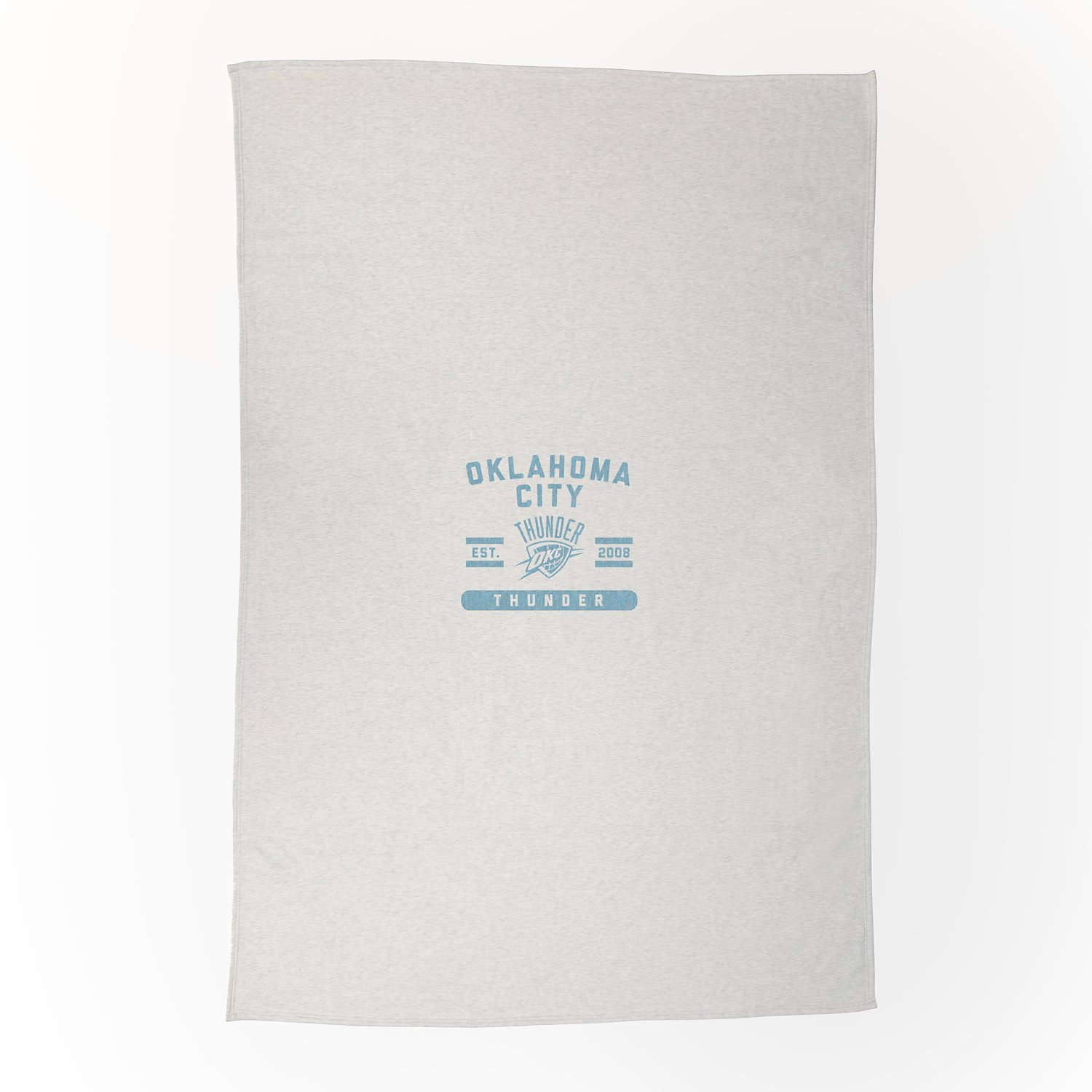 Logo Men's Oklahoma City Thunder Sublimated Sweatshirt Blanket