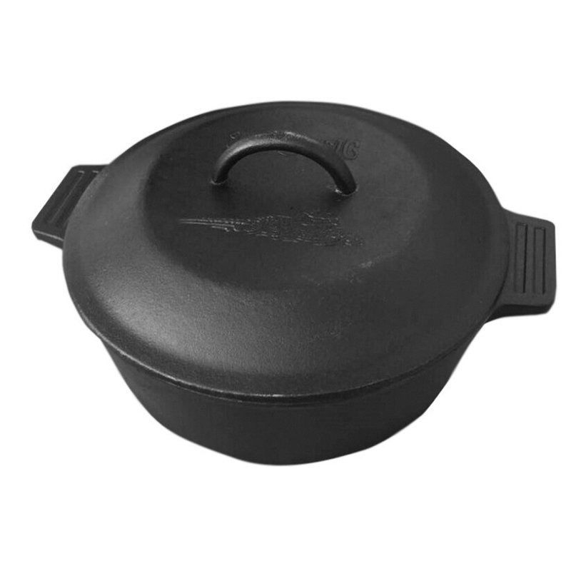 Bayou Classic 4-qt Cast Iron Covered Pot - Castiron Cookware at Academy Sports