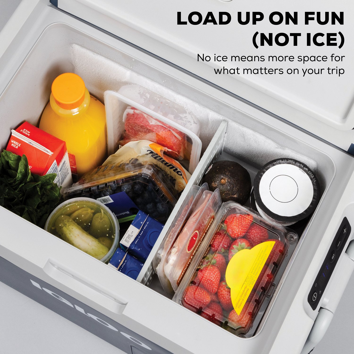 Igloo ICF Active Cooling 60 qt Hard Cooler                                                                                       - view number 6