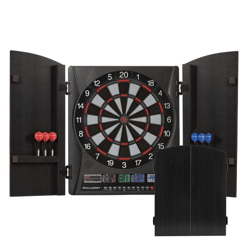 Accudart Apollo Electronic Dartboard Cabinet Black - Billiards And Table Tennis at Academy Sports