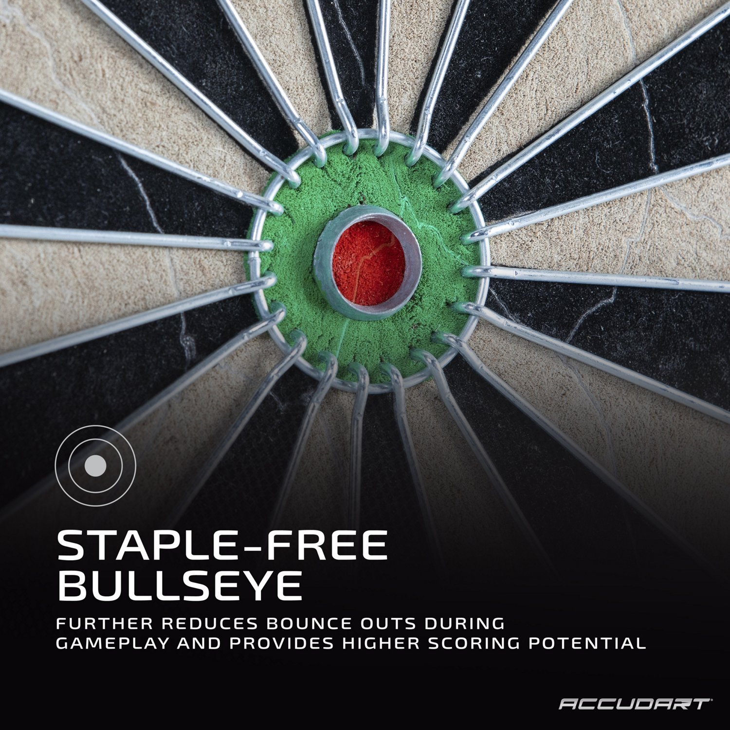 Accudart Classic Bristle Dartboard                                                                                               - view number 5
