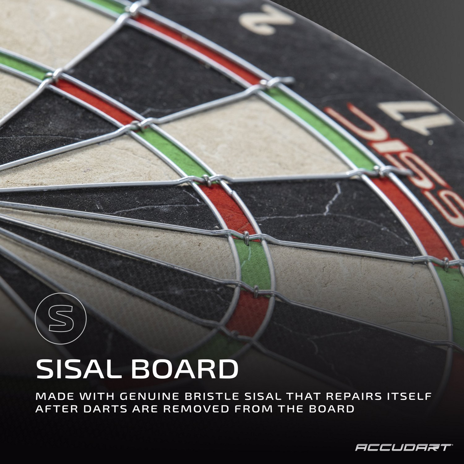 Accudart Classic Bristle Dartboard                                                                                               - view number 4