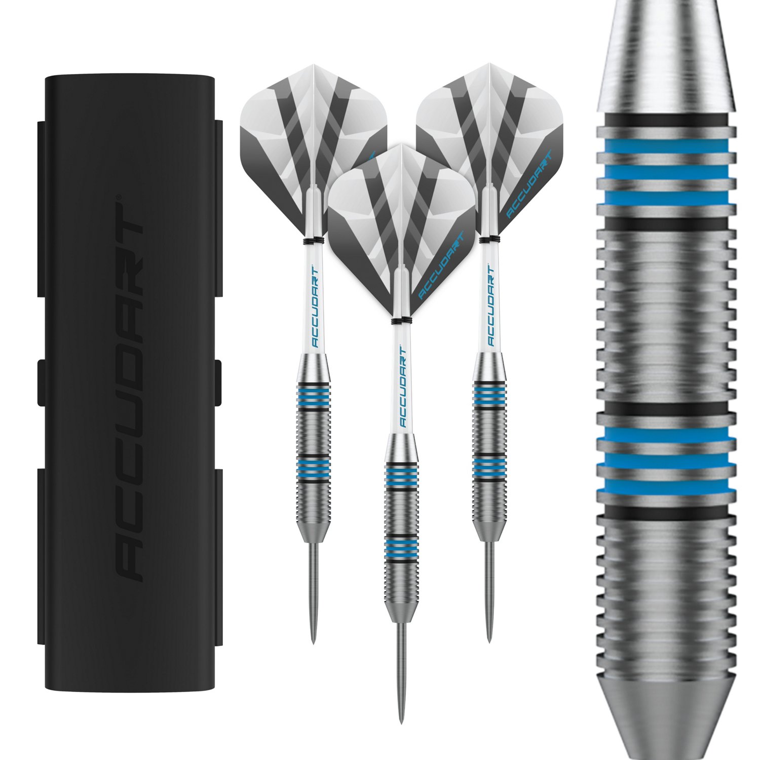 LARRITS 6 Pack / 12 Pack Steel Tip Darts Set 22 23 24 Grams Steel Dart with