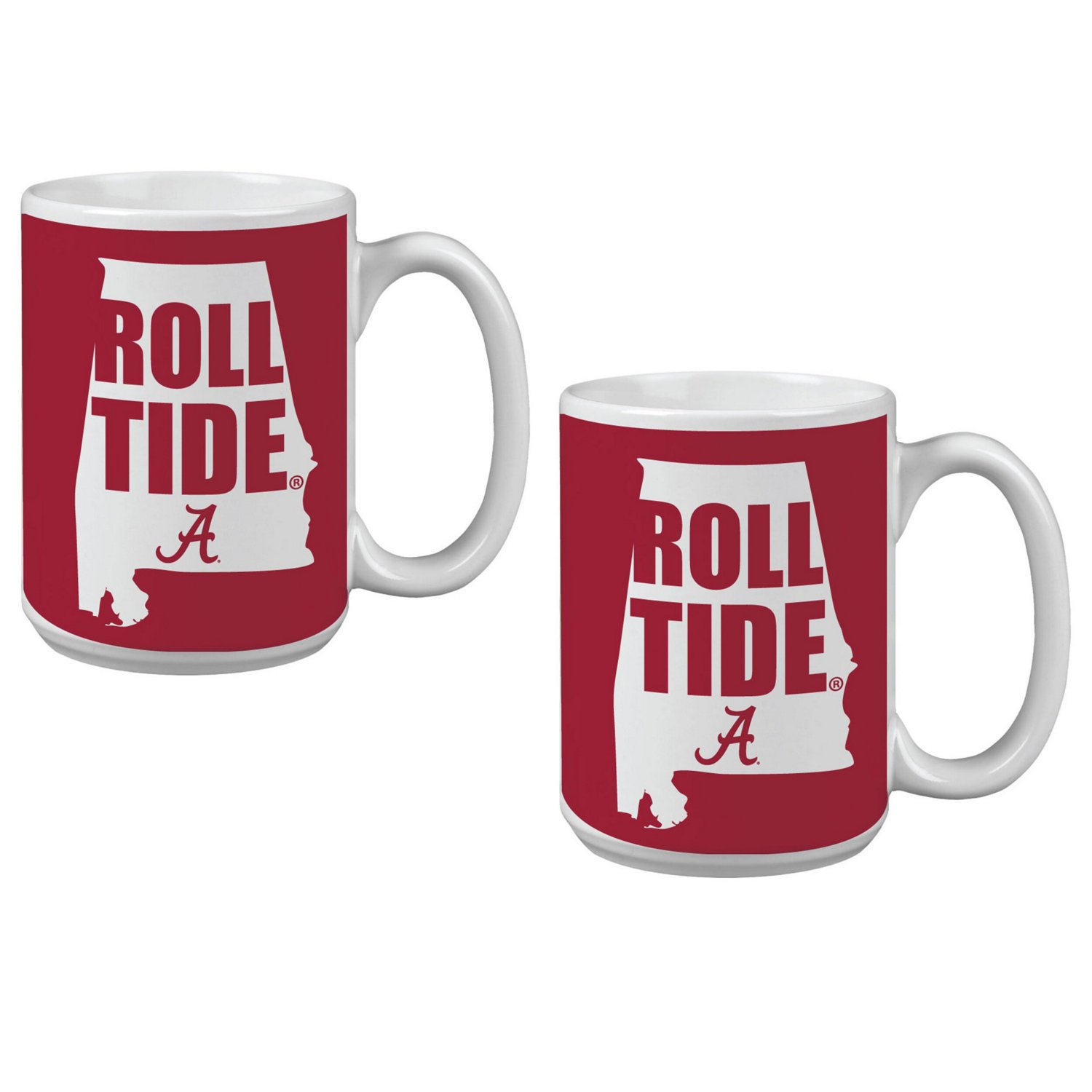 Alabama Crimson Tide 15oz Hometown Coffee Mug Two-Pack - view number 1