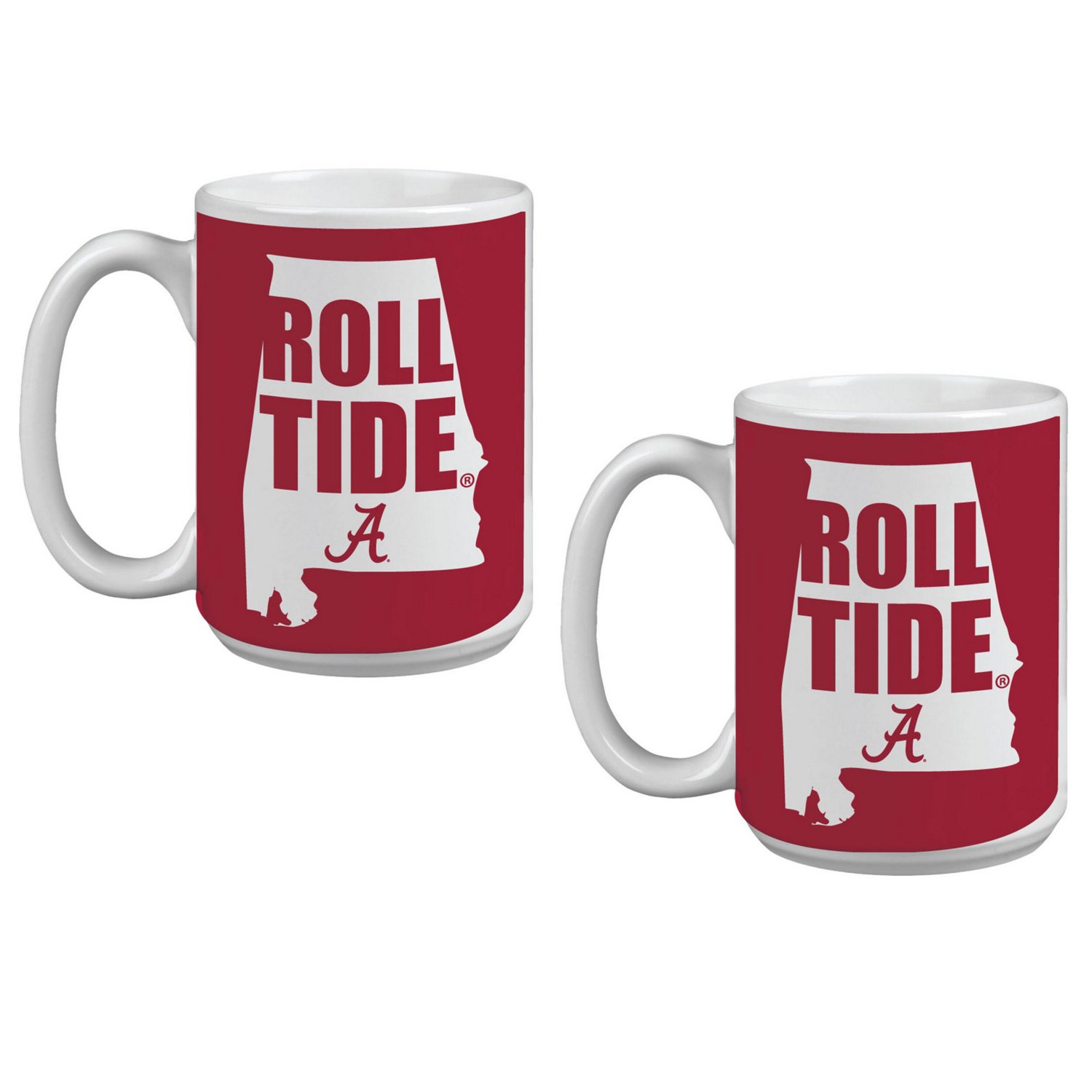 Alabama Crimson Tide 15oz Hometown Coffee Mug Two-Pack - view number 2