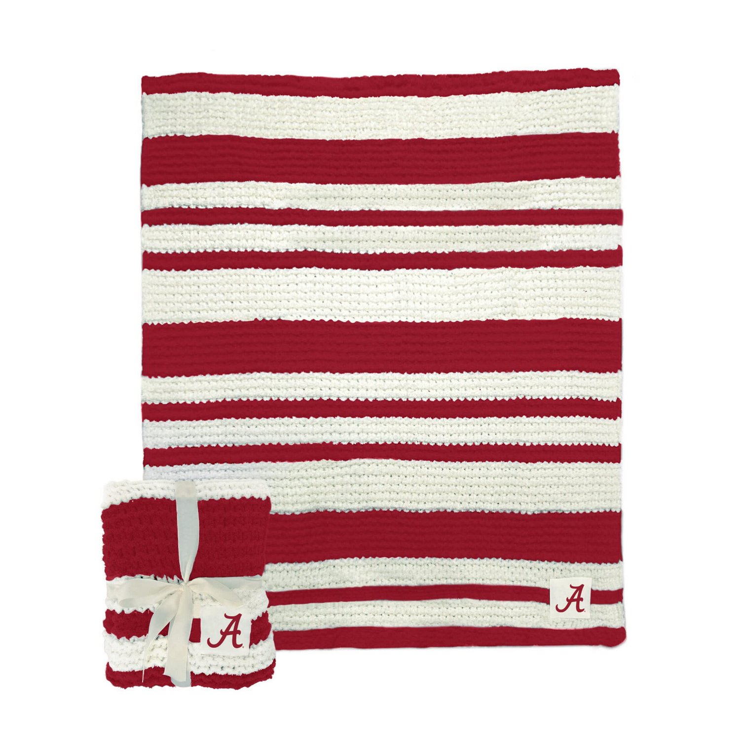 Alabama Crimson Tide 50" x 60" Cable-Knit Throw Blanket - view number 1