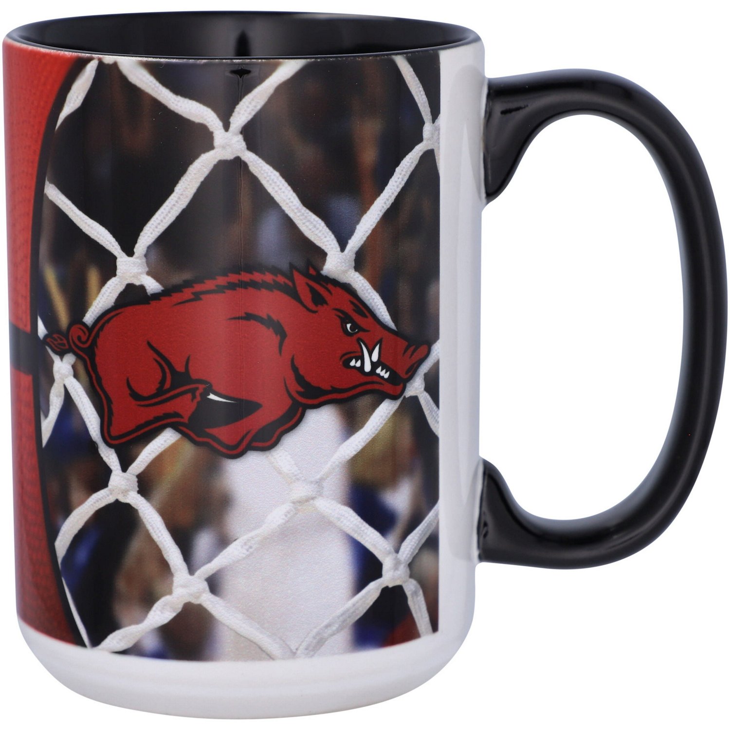 Arkansas Razorbacks 15oz Basketball Mug - view number 2