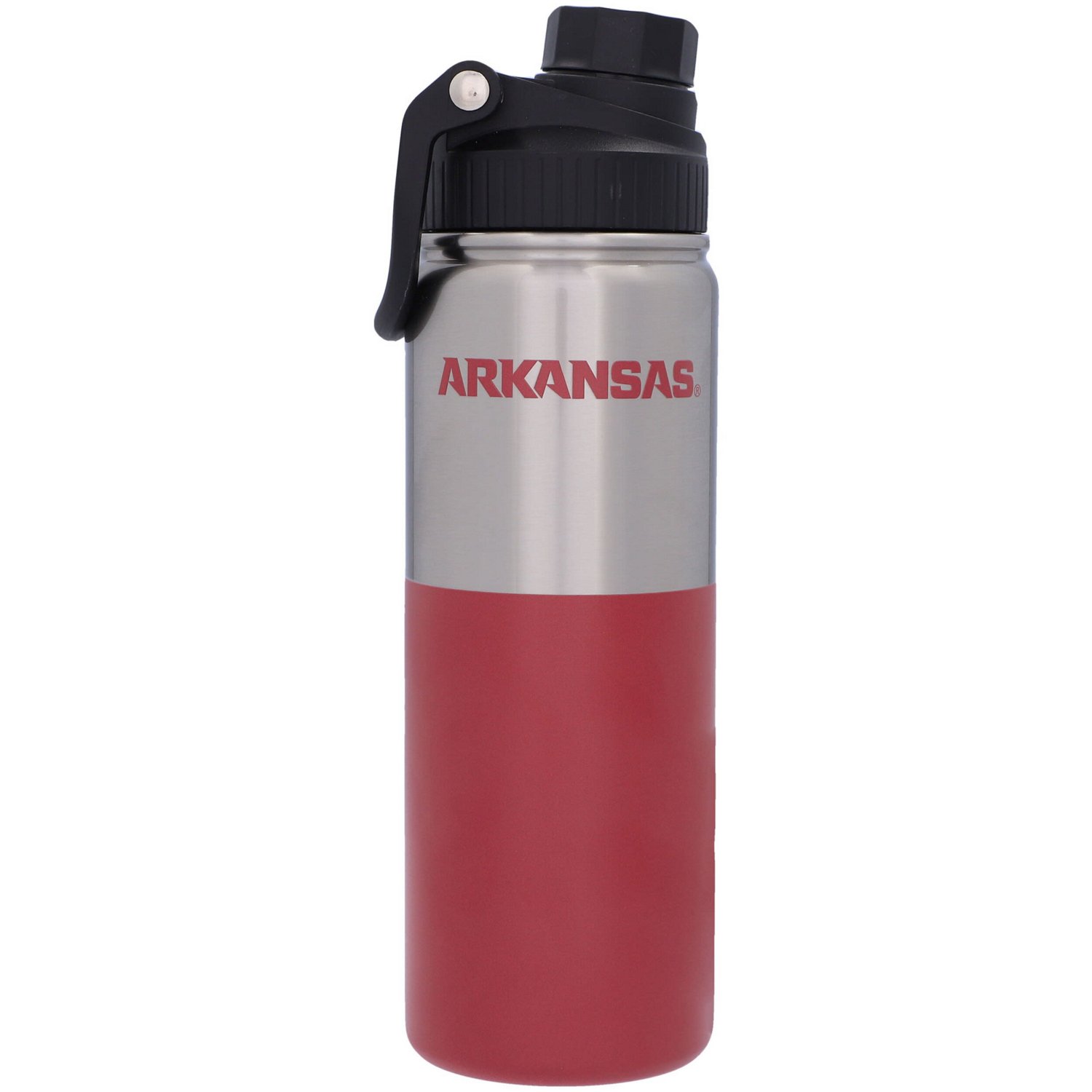 Arkansas Razorbacks 21oz Twist Top Stainless Bottle - view number 2