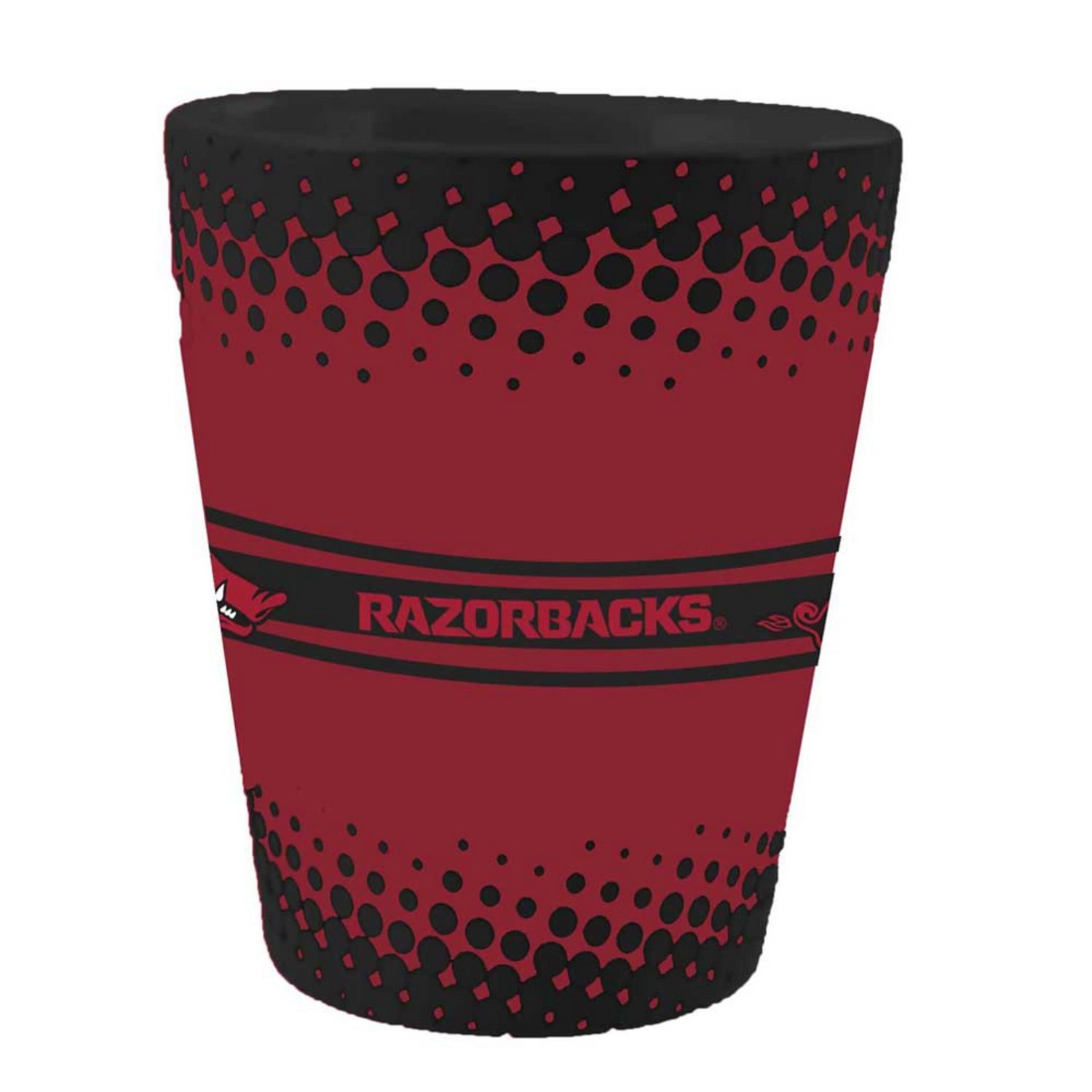 Arkansas Razorbacks 2oz Full Wrap Collectible Shot Glass - view number 2