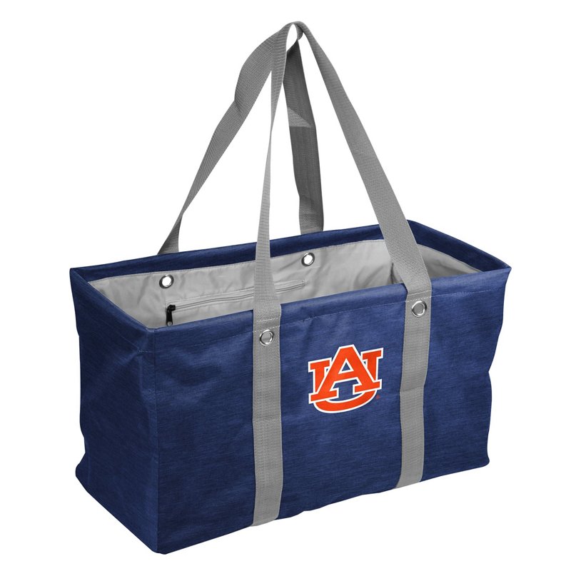 Logo Brands Auburn Tigers Crosshatch Picnic Caddy Tote Bag - NCAA Novelty at Academy Sports