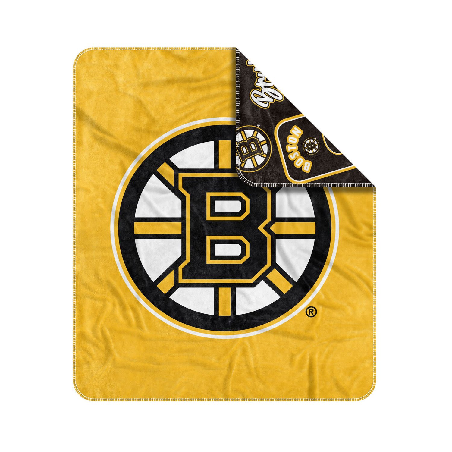 Boston Bruins 50" x 60" Dream Weave Throw Blanket - view number 3