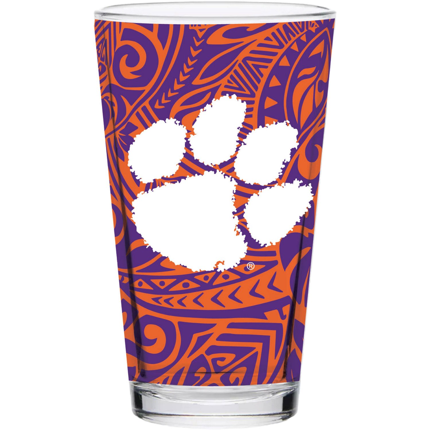 Clemson Tigers 16oz Ohana Pint Glass - view number 1