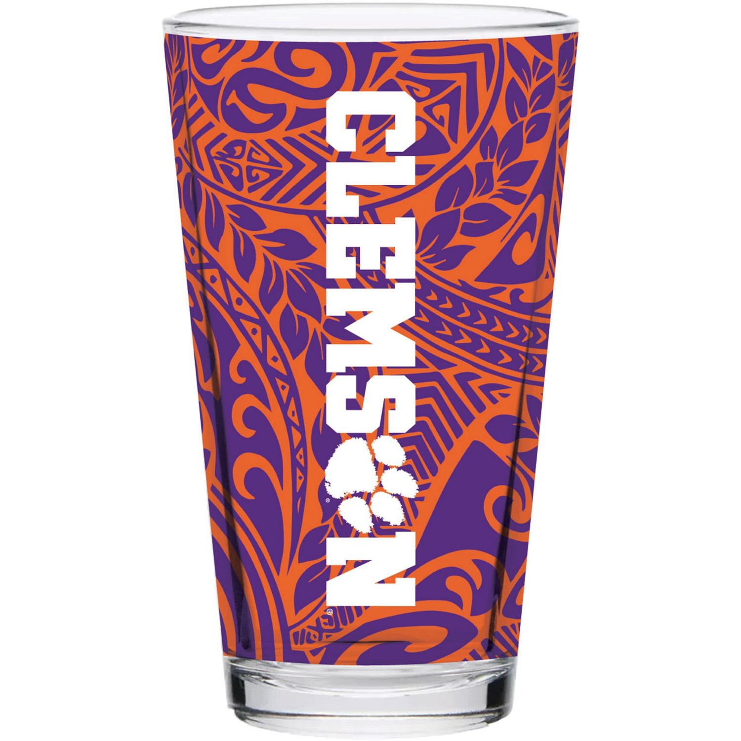 Clemson Tigers 16oz Ohana Pint Glass - view number 2