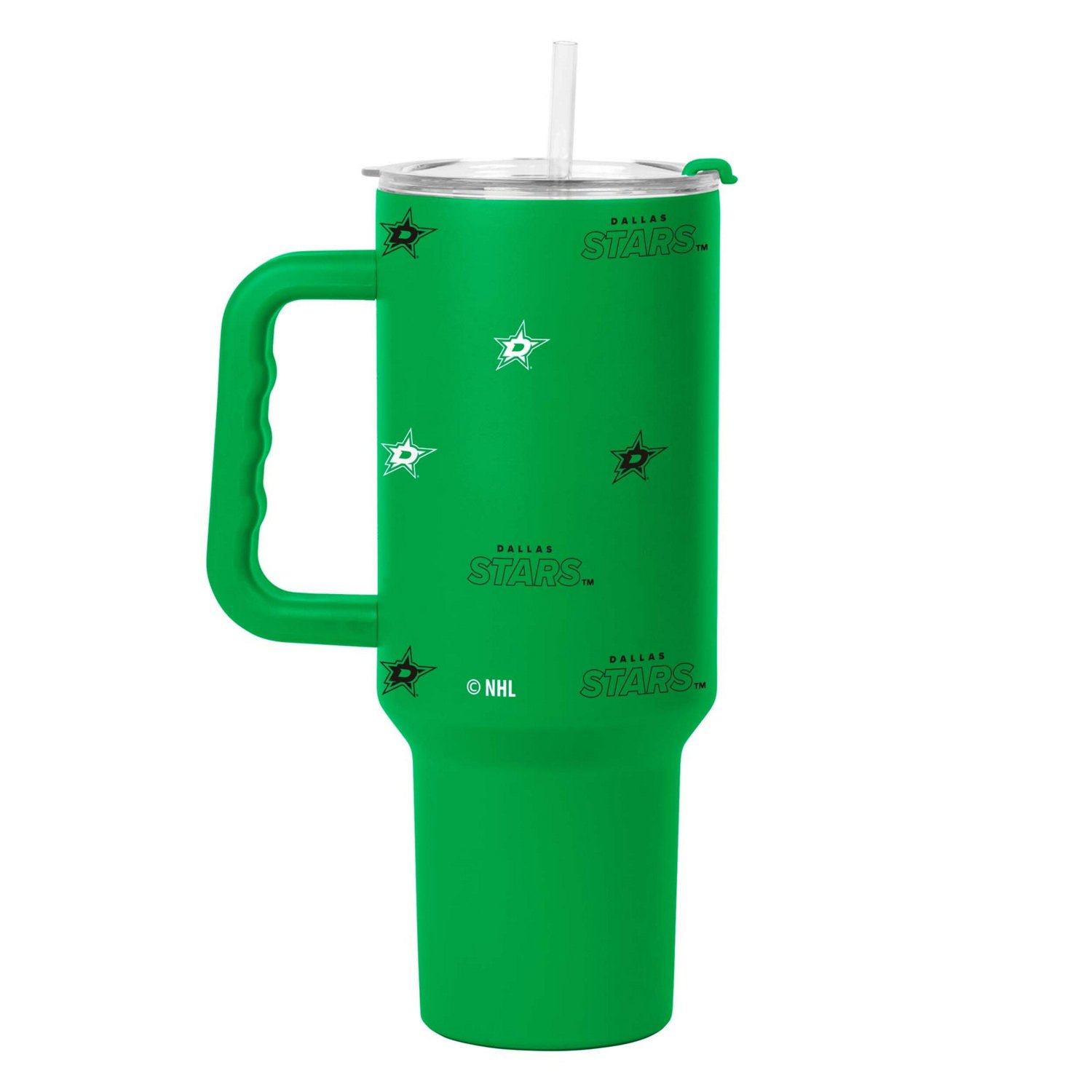 Dallas Stars 40oz Step and Repeat Powder Coat Tumbler
