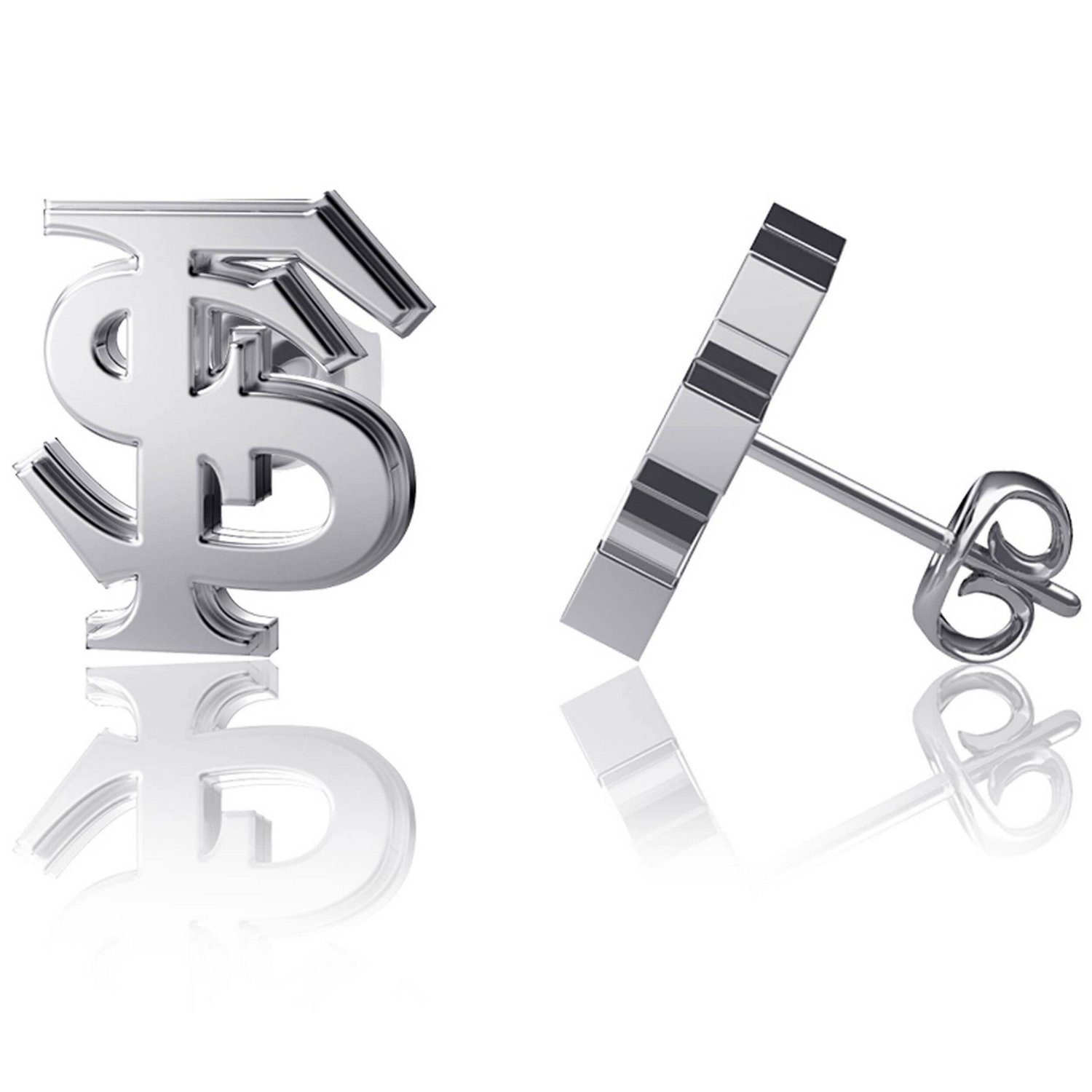 Dayna Designs Florida State Seminoles Post Earrings