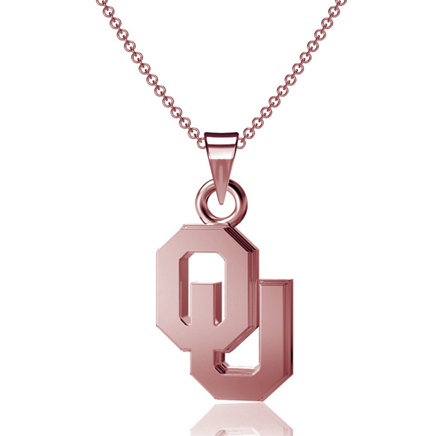 Dayna Designs Oklahoma Sooners Gold Pendant Necklace - view number 1
