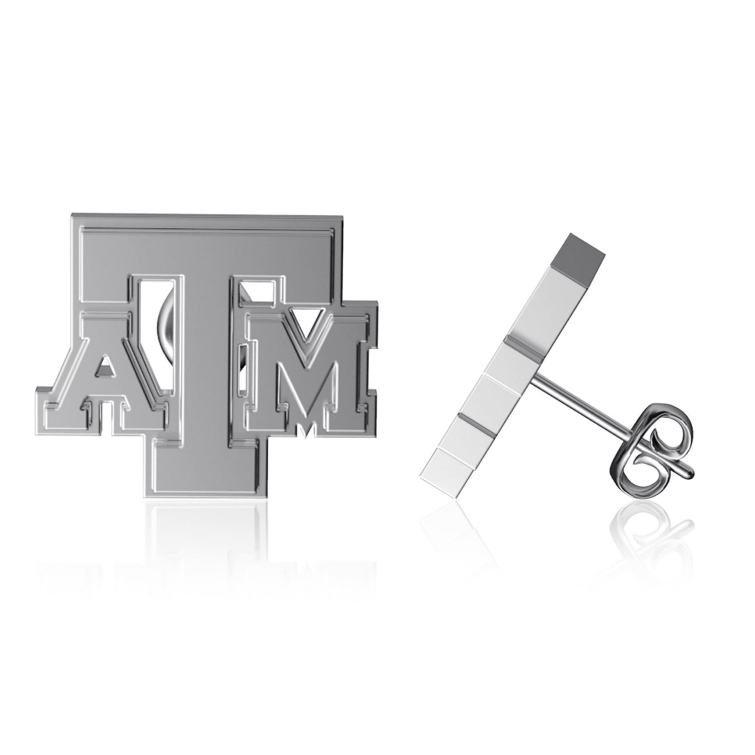 Dayna Designs Texas AM Aggies Team Logo Post Earrings