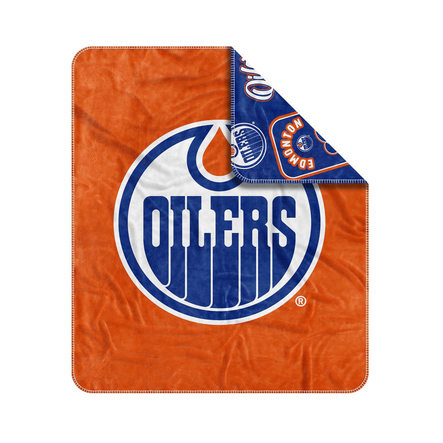 Edmonton Oilers 50 x 60 Dream Weave Throw Blanket - view number 3