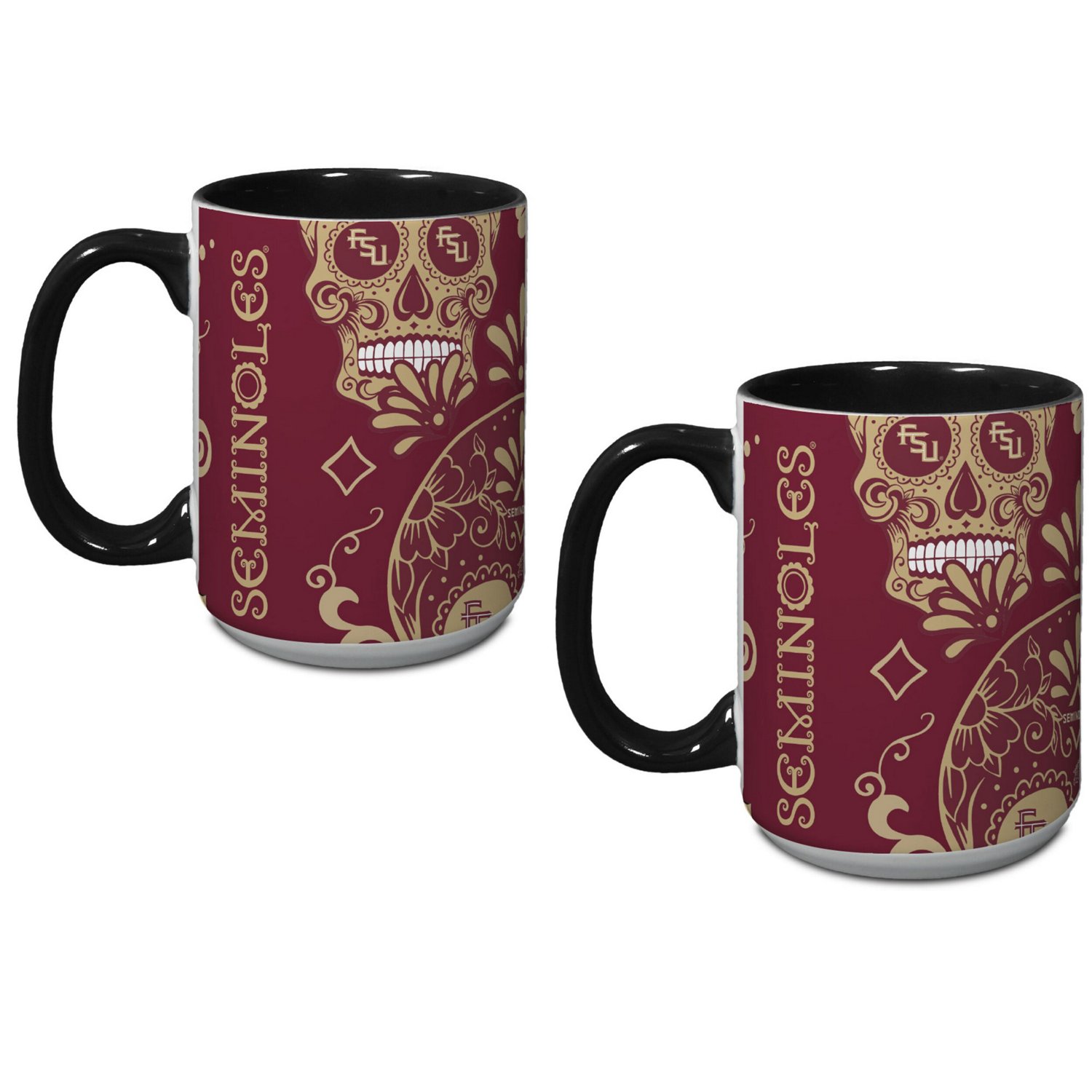 Florida State Seminoles Two-Pack Dia De Los Muertos Mug Set - view number 2