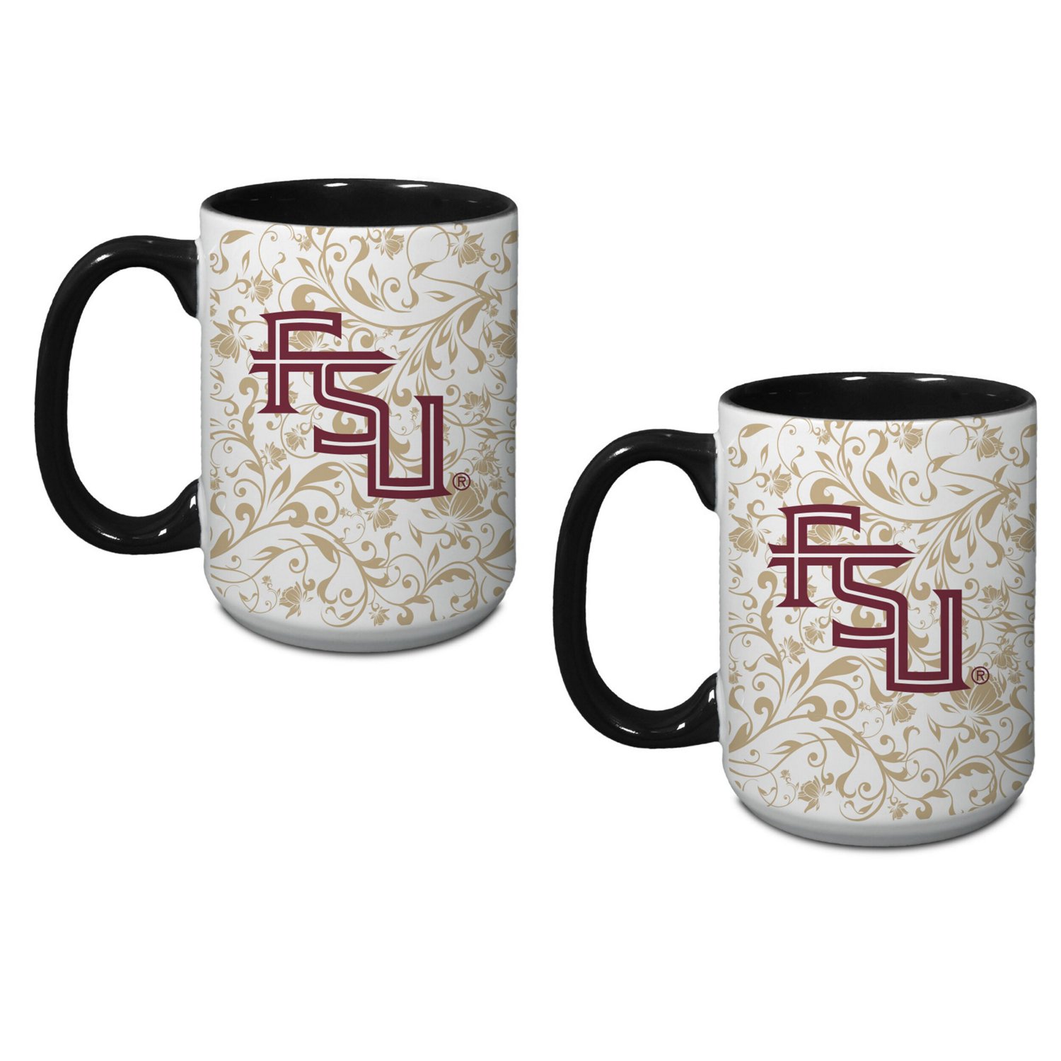 Florida State Seminoles Two-Pack Floral Mug Set - view number 2