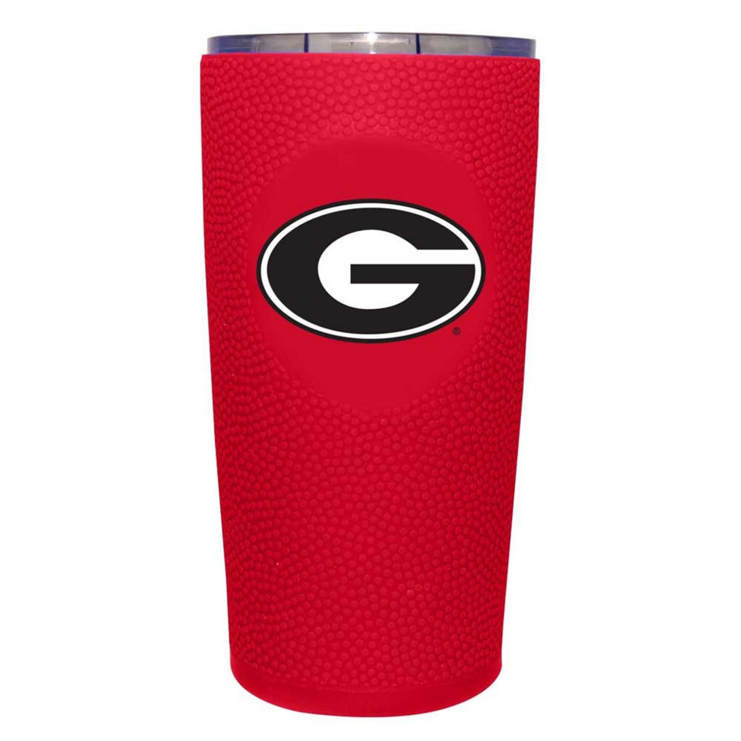 Georgia Bulldogs 20oz Stainless Steel with Silicone Wrap Tumbler