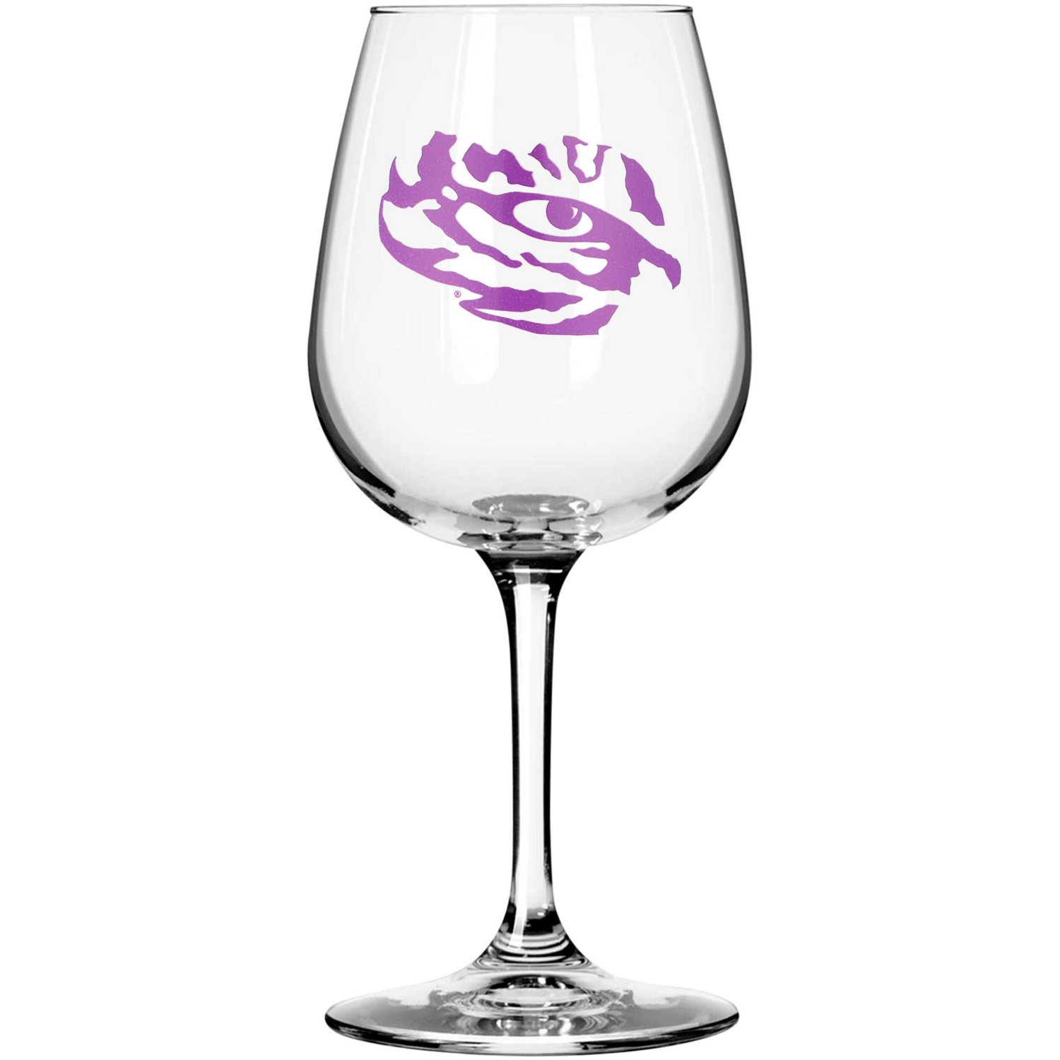 LSU Tigers 11oz Team Mom Stemmed Wine Glass - view number 2