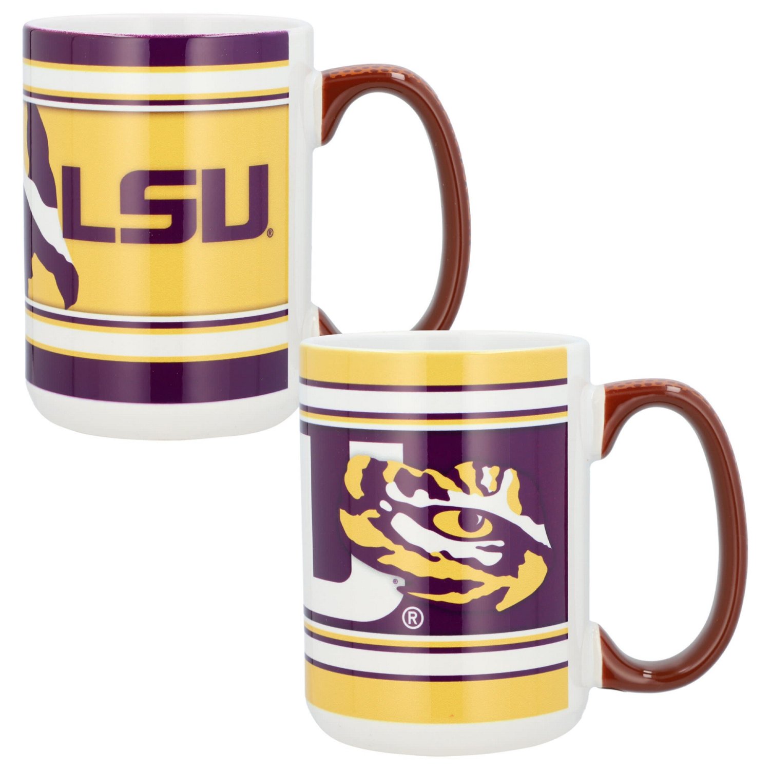 LSU Tigers 15oz Home  Away 2-Pack Mug Set - view number 1