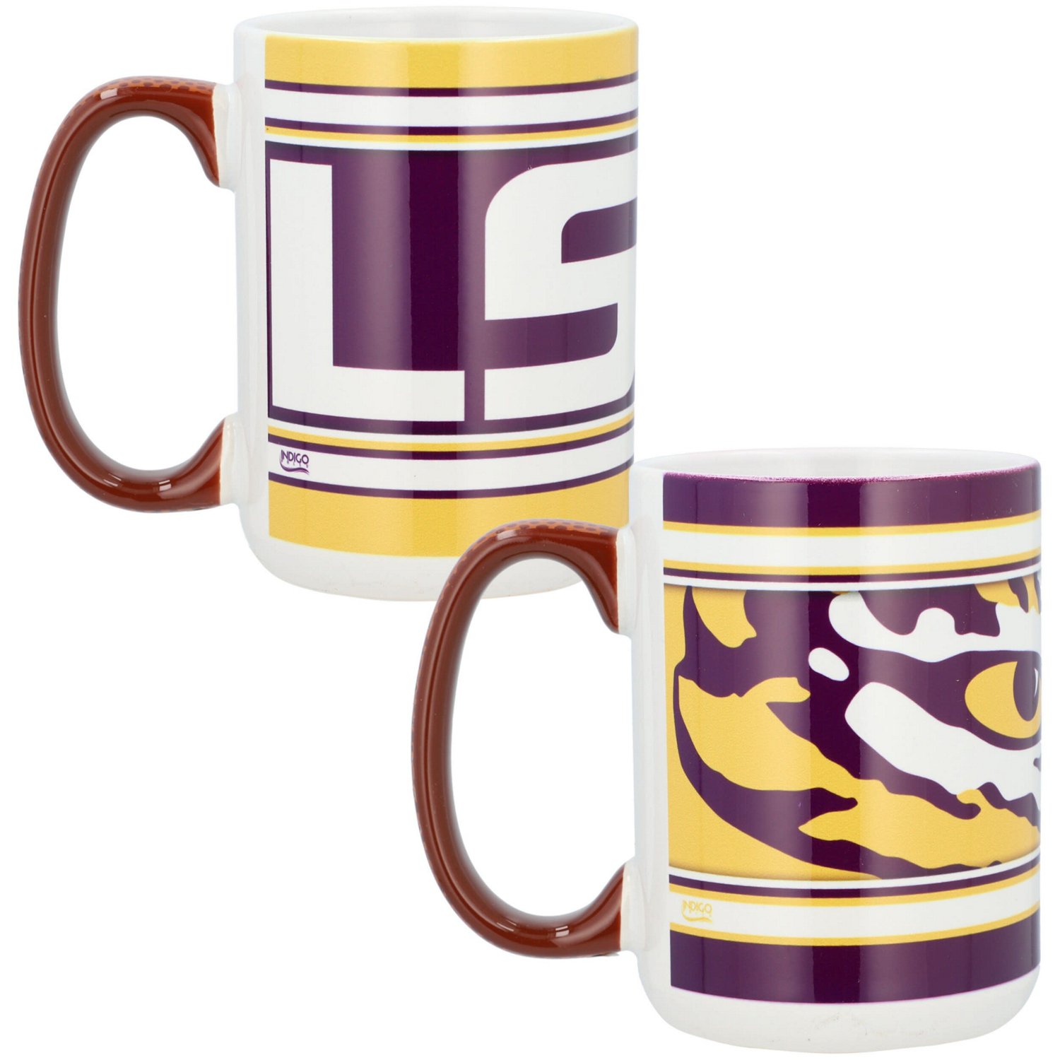 LSU Tigers 15oz Home  Away 2-Pack Mug Set - view number 2