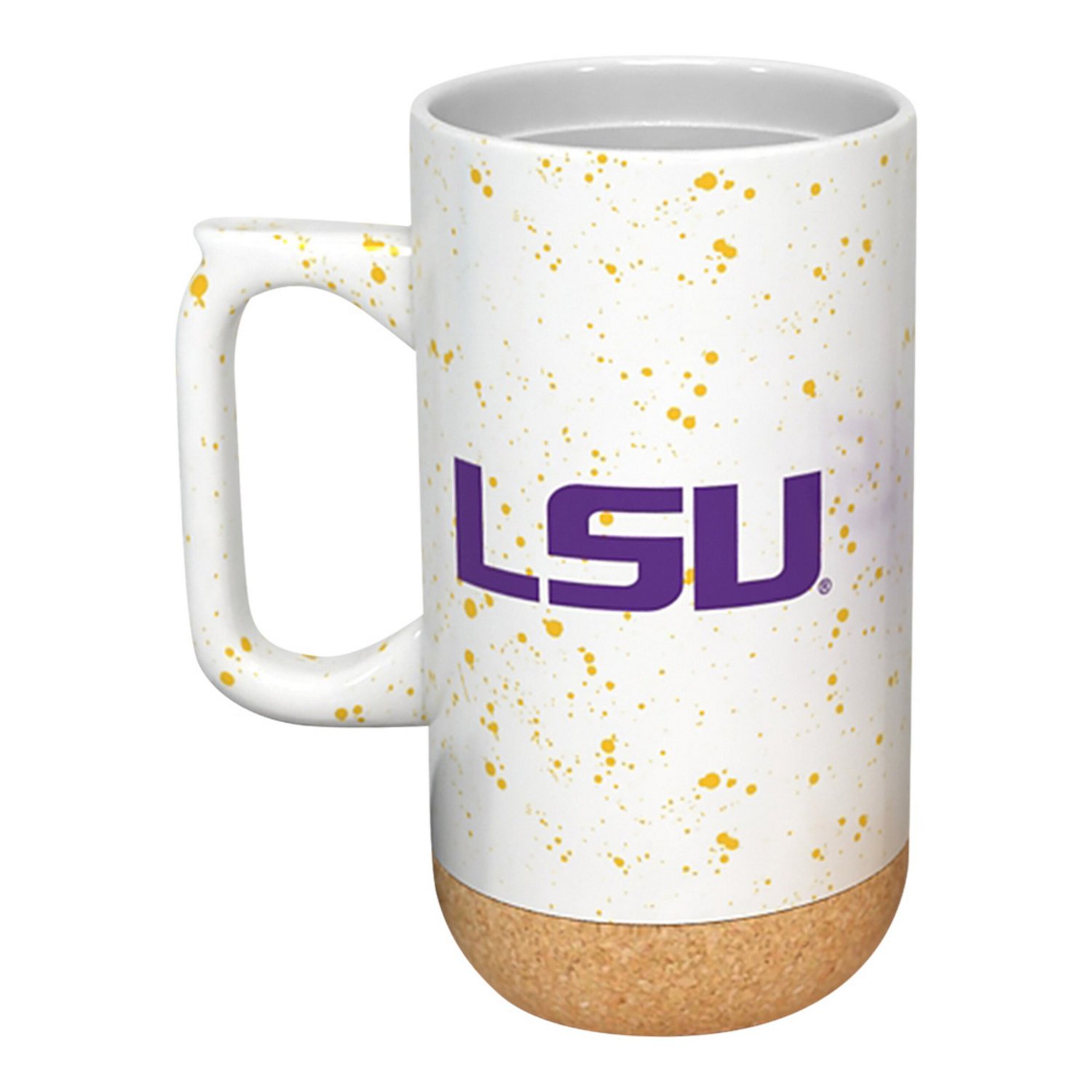 LSU Tigers 18oz Speckle Cork Mug - view number 2
