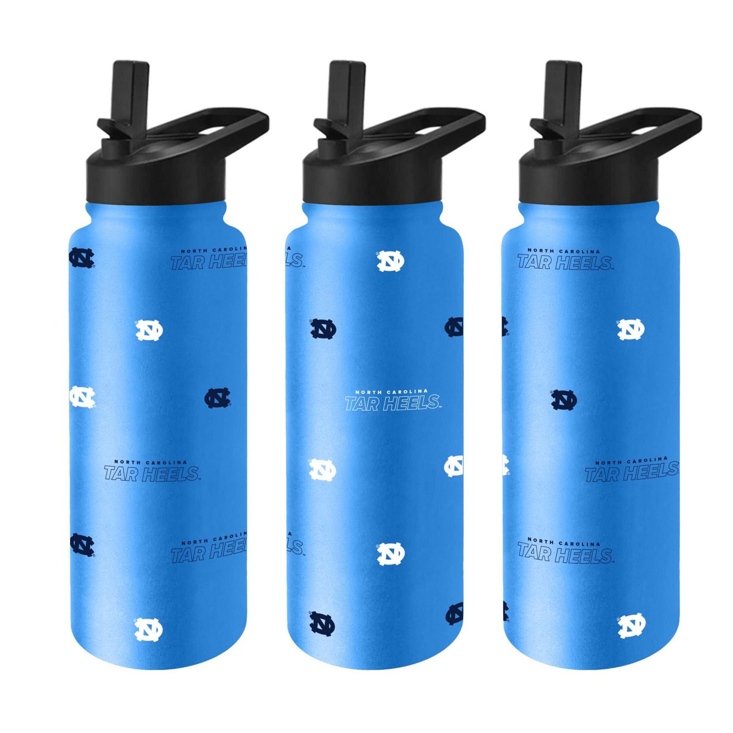 North Carolina Tar Heels 34oz Steep and Repeat Quencher Bottle