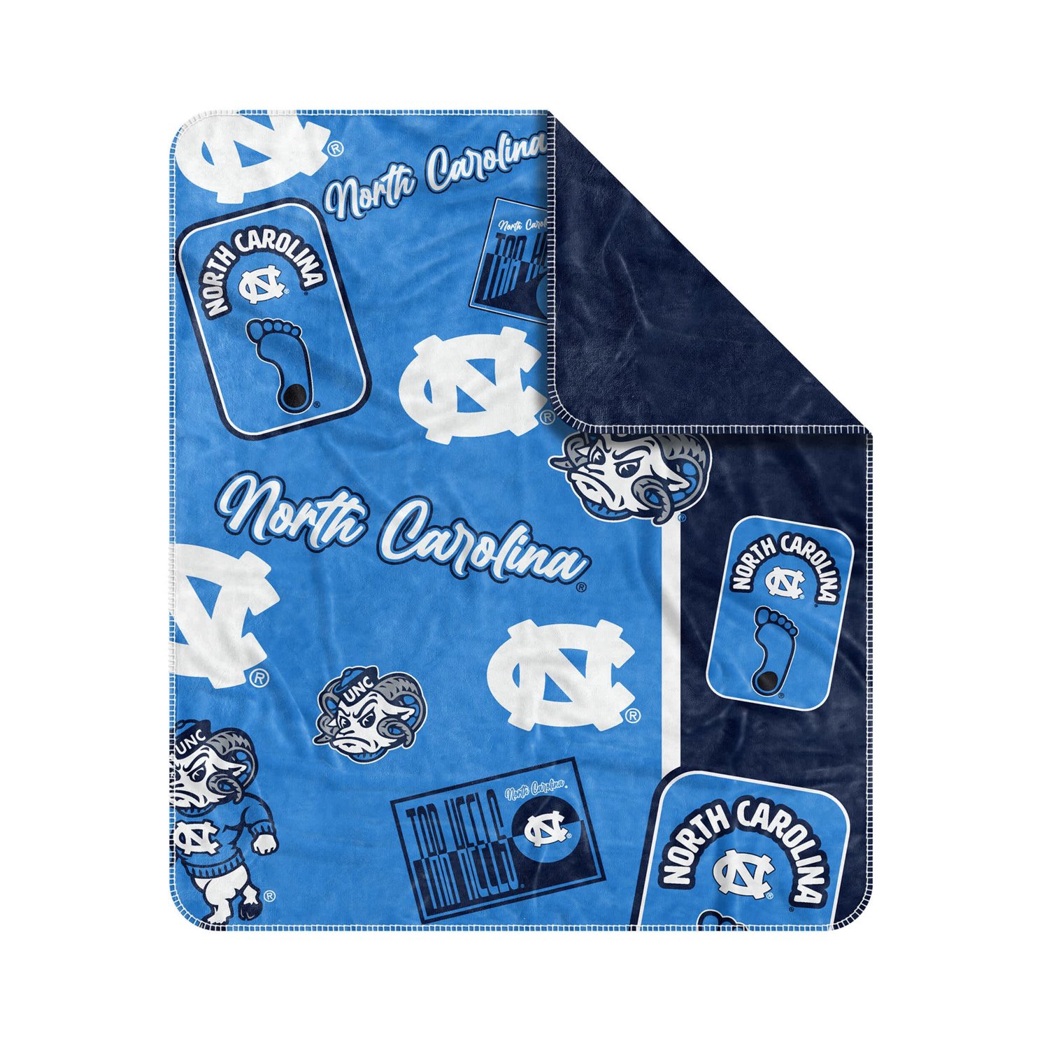North Carolina Tar Heels 50" x 60" Dream Weave Throw Blanket - view number 2