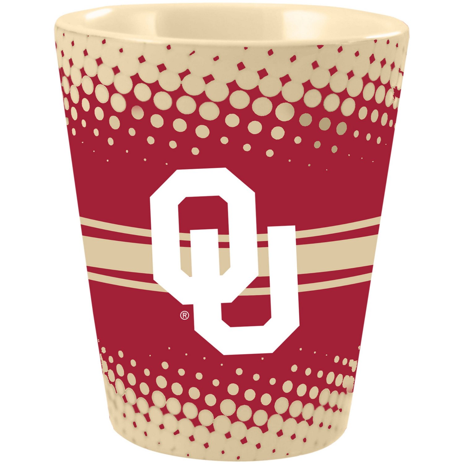 Oklahoma Sooners Full Wrap Collectible Glass - view number 1