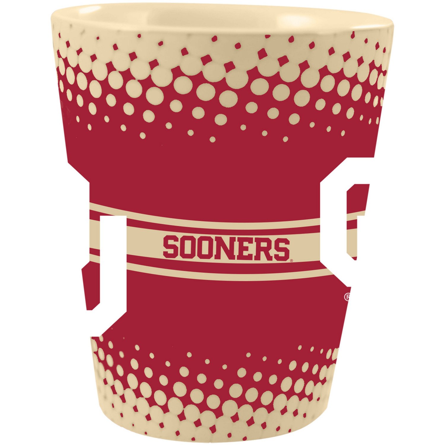 Oklahoma Sooners Full Wrap Collectible Glass - view number 2