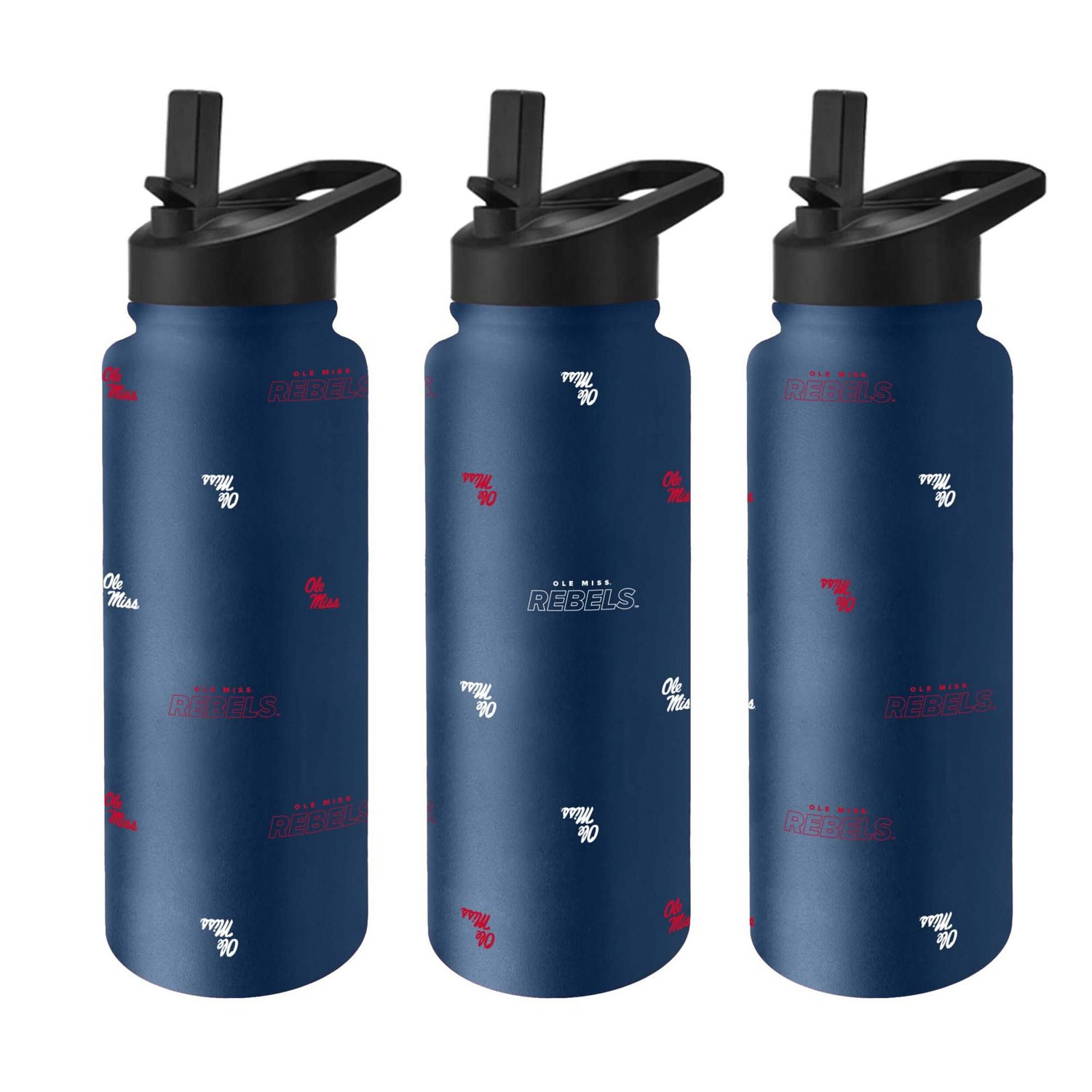 Ole Miss Rebels 34oz Steep and Repeat Quencher Bottle