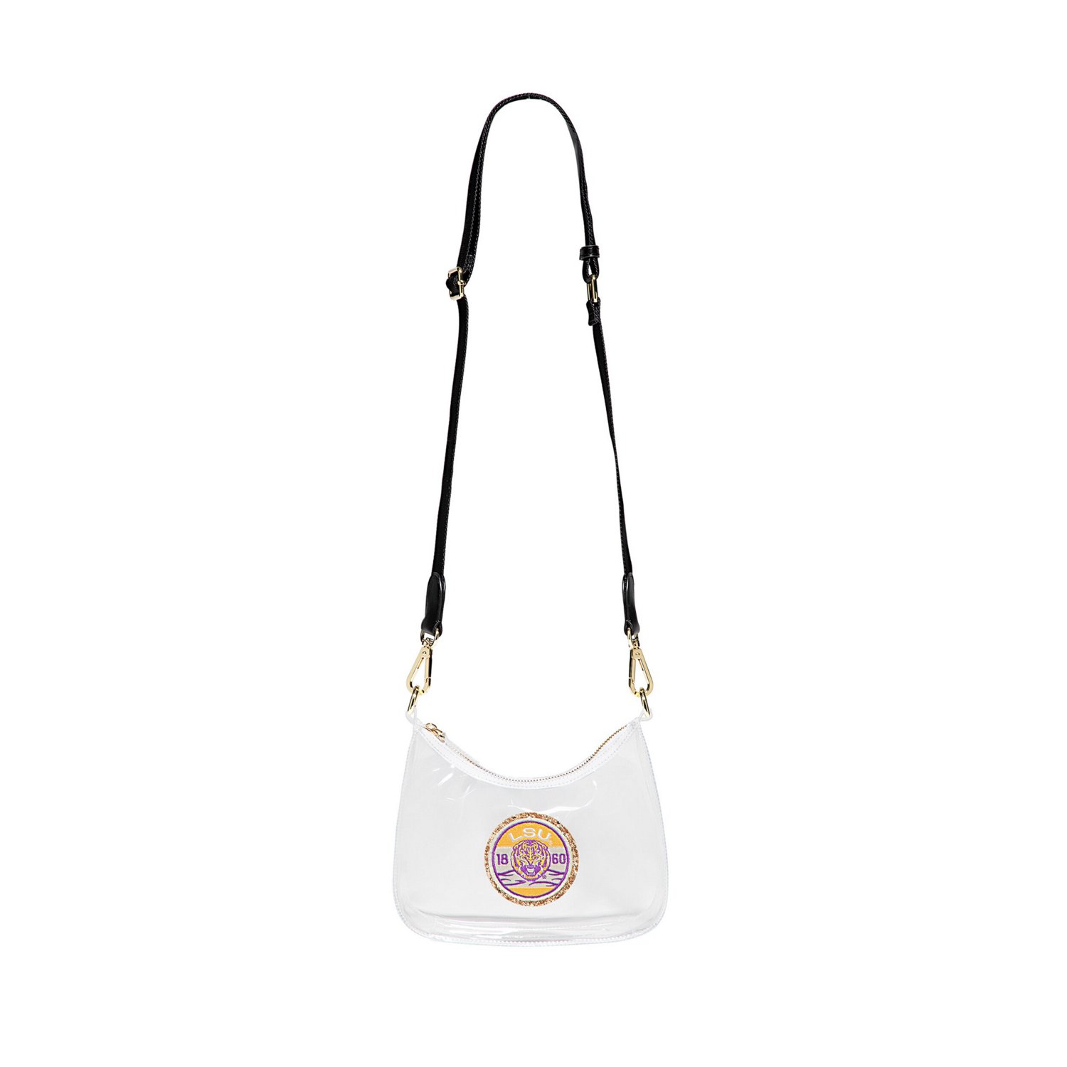 Stoney Clover Lane LSU Tigers Curved Crossbody