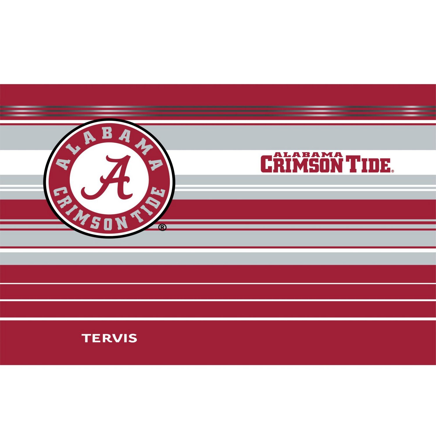 Tervis Alabama Crimson Tide 30oz Hype Stripes Stainless Steel Tumbler - view number 2