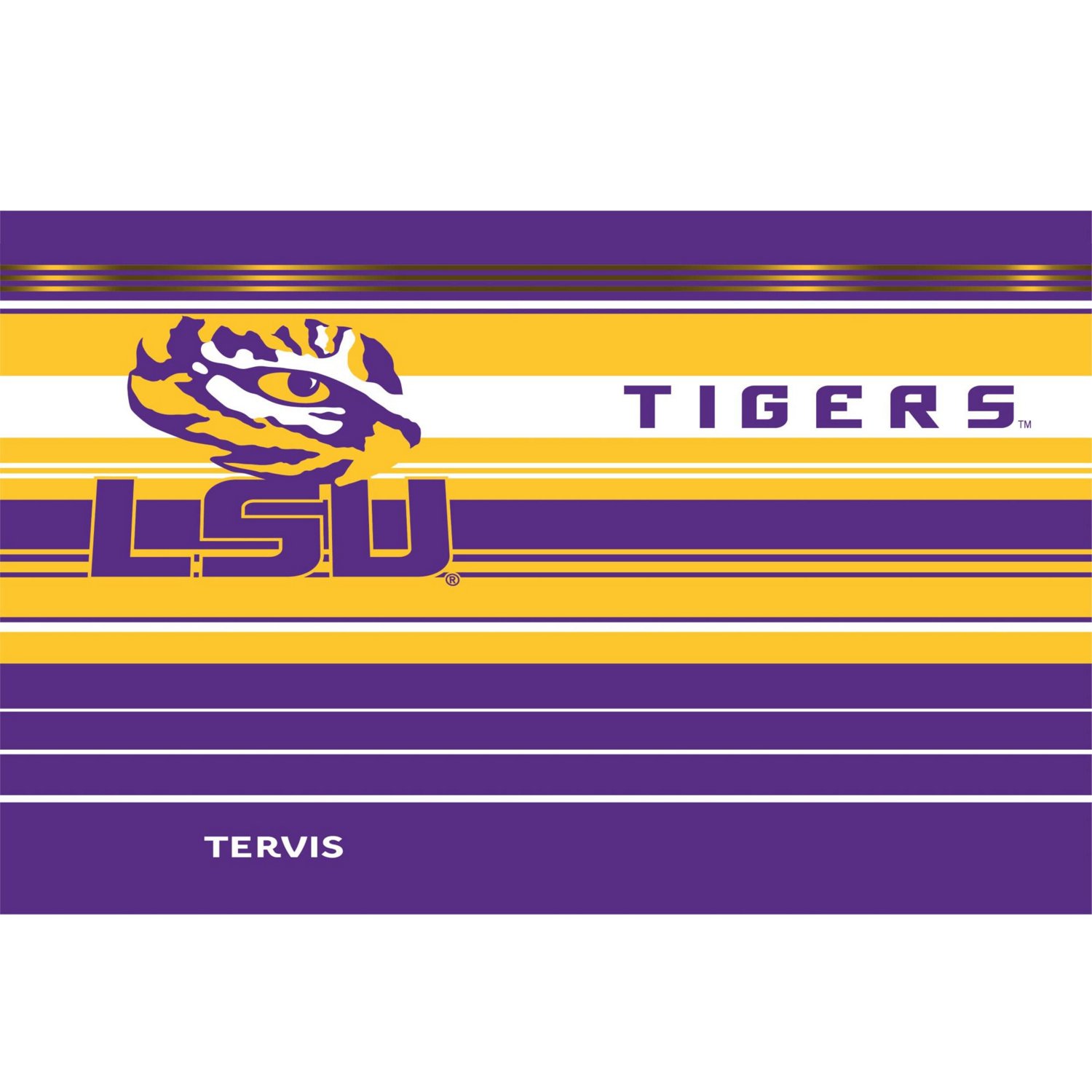 Tervis LSU Tigers 30oz Hype Stripes Stainless Steel Tumbler - view number 2