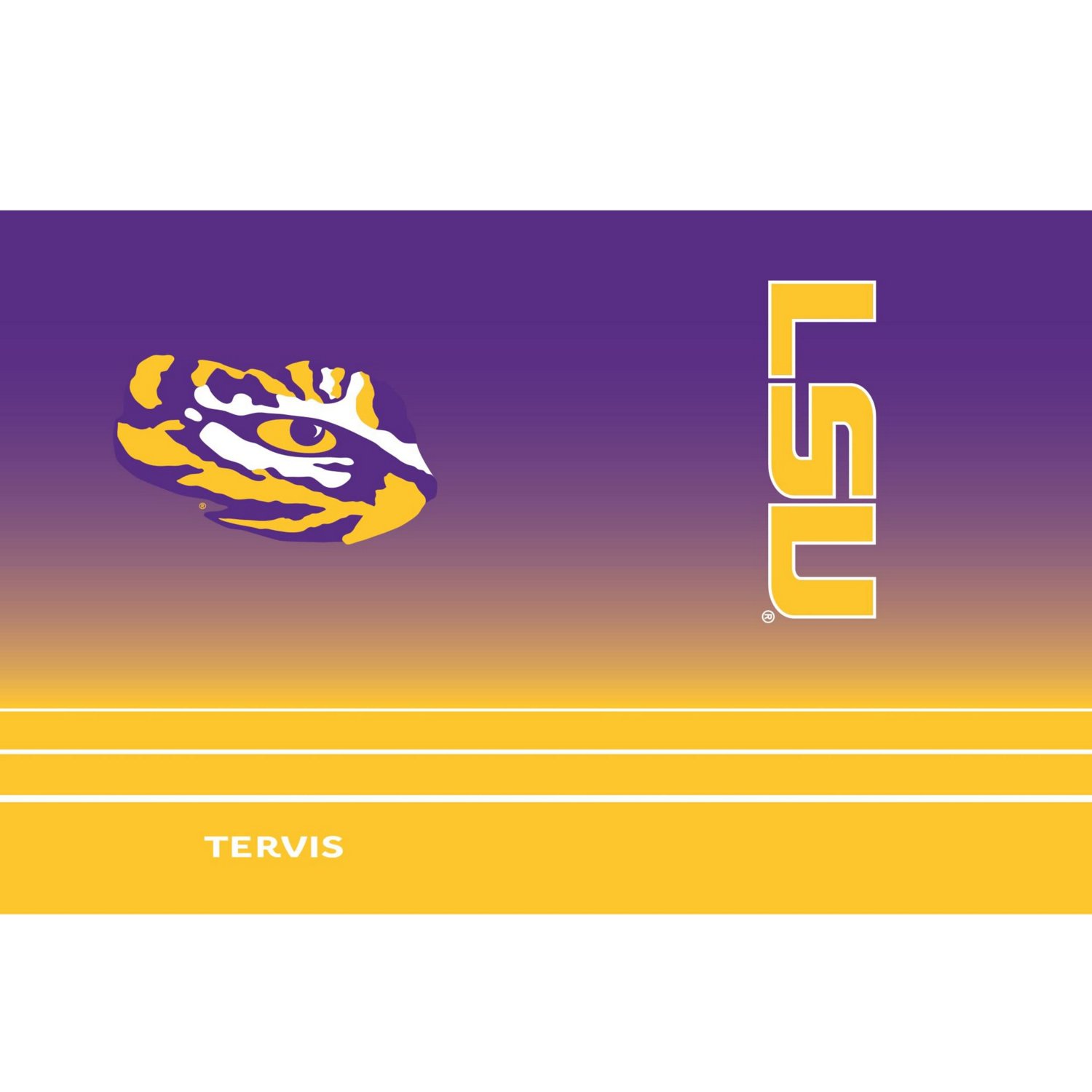Tervis LSU Tigers 30oz Ombre Stainless Steel Tumbler - view number 2