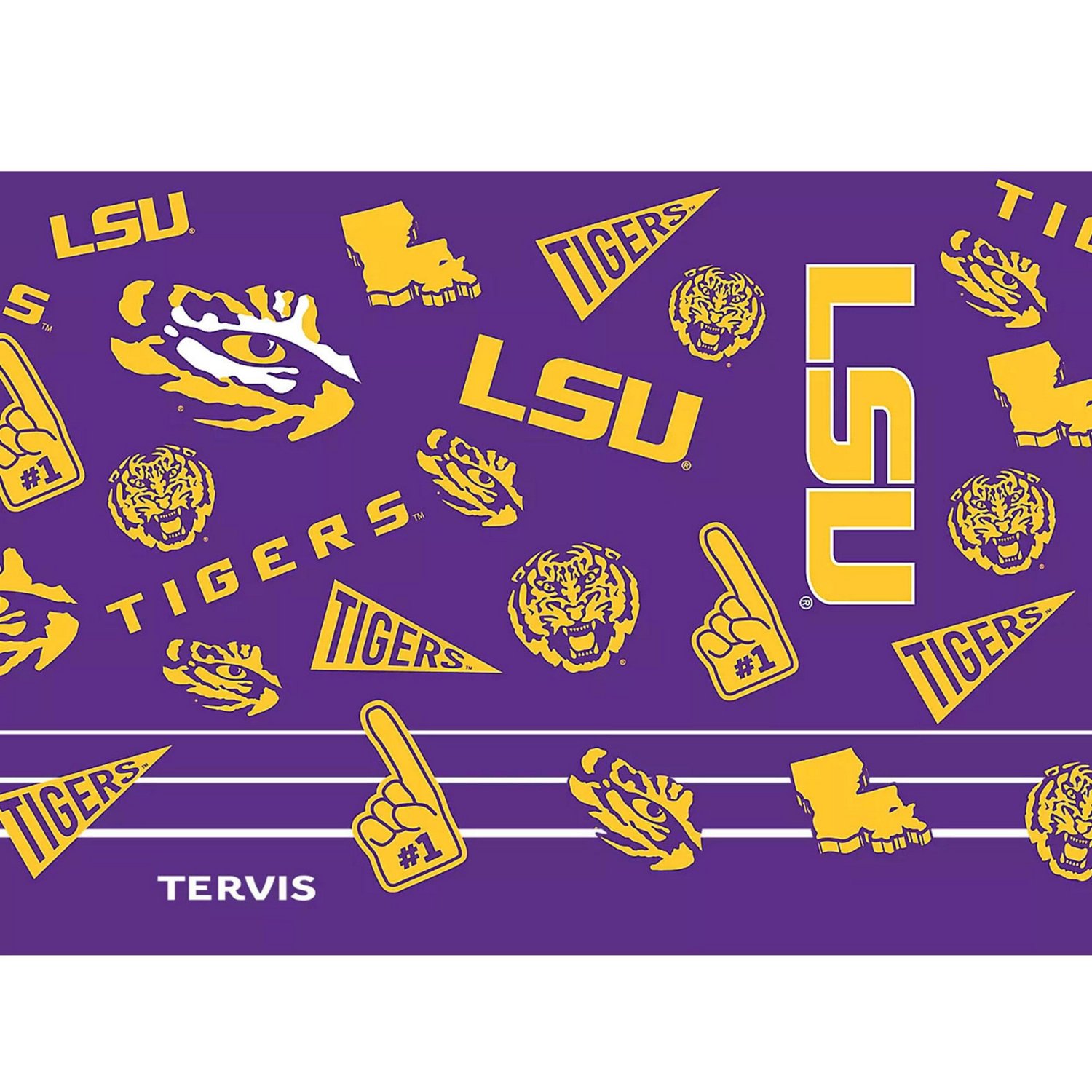 Tervis LSU Tigers 30oz Swag Tumbler With Slider Lid - view number 2