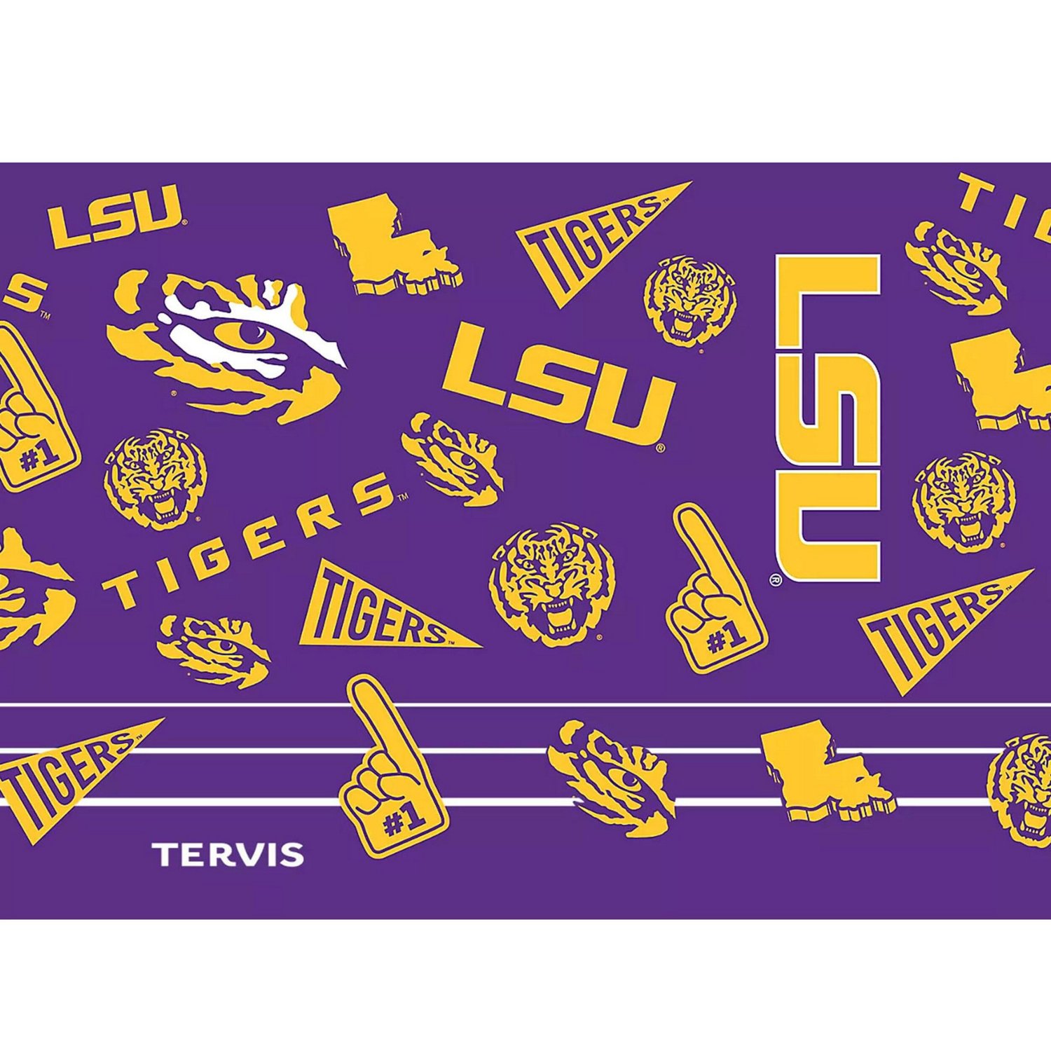 Tervis LSU Tigers 30oz Swag Tumbler With Straw Lid