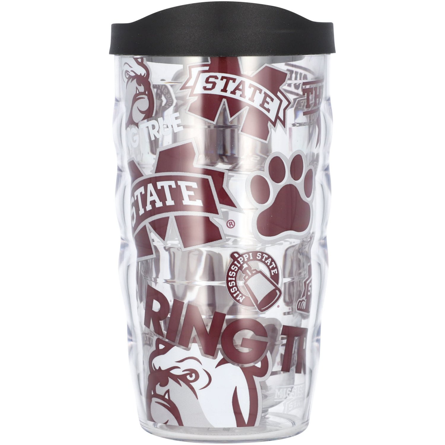 Tervis Mississippi State Bulldogs 10oz Allover Classic Wavy Tumbler
