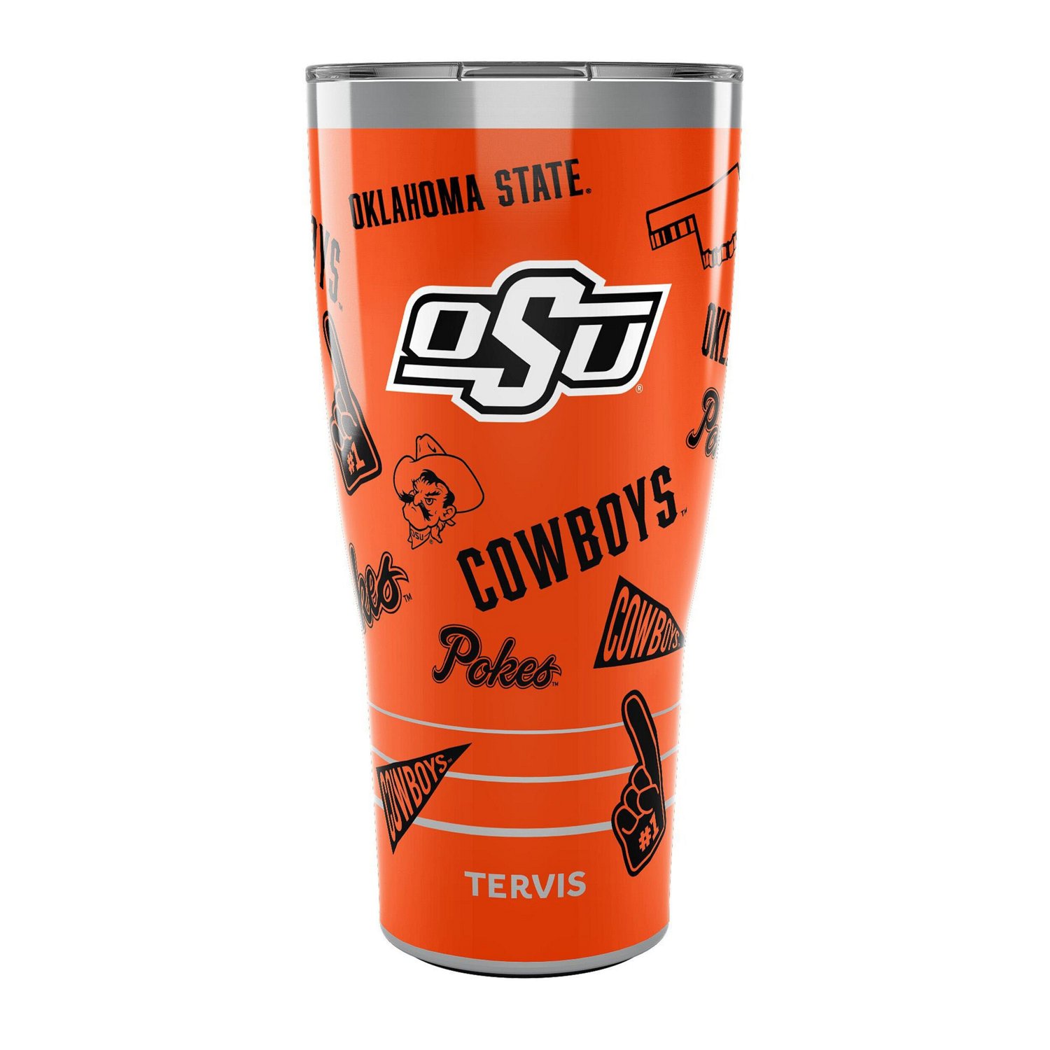 Tervis Oklahoma State Cowboys 30oz Swag Tumbler With Slider Lid